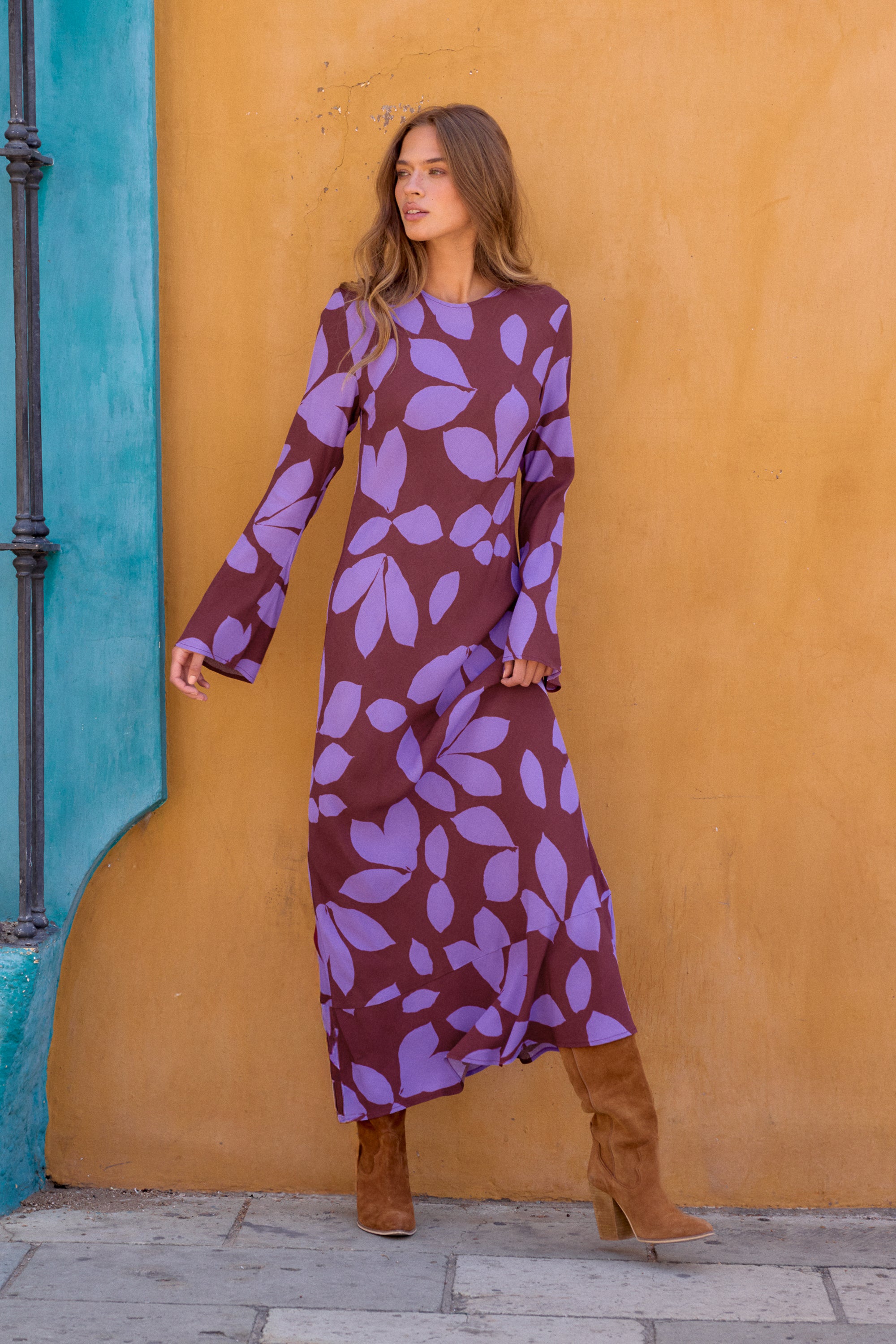 Anouk Dress In Tuberose