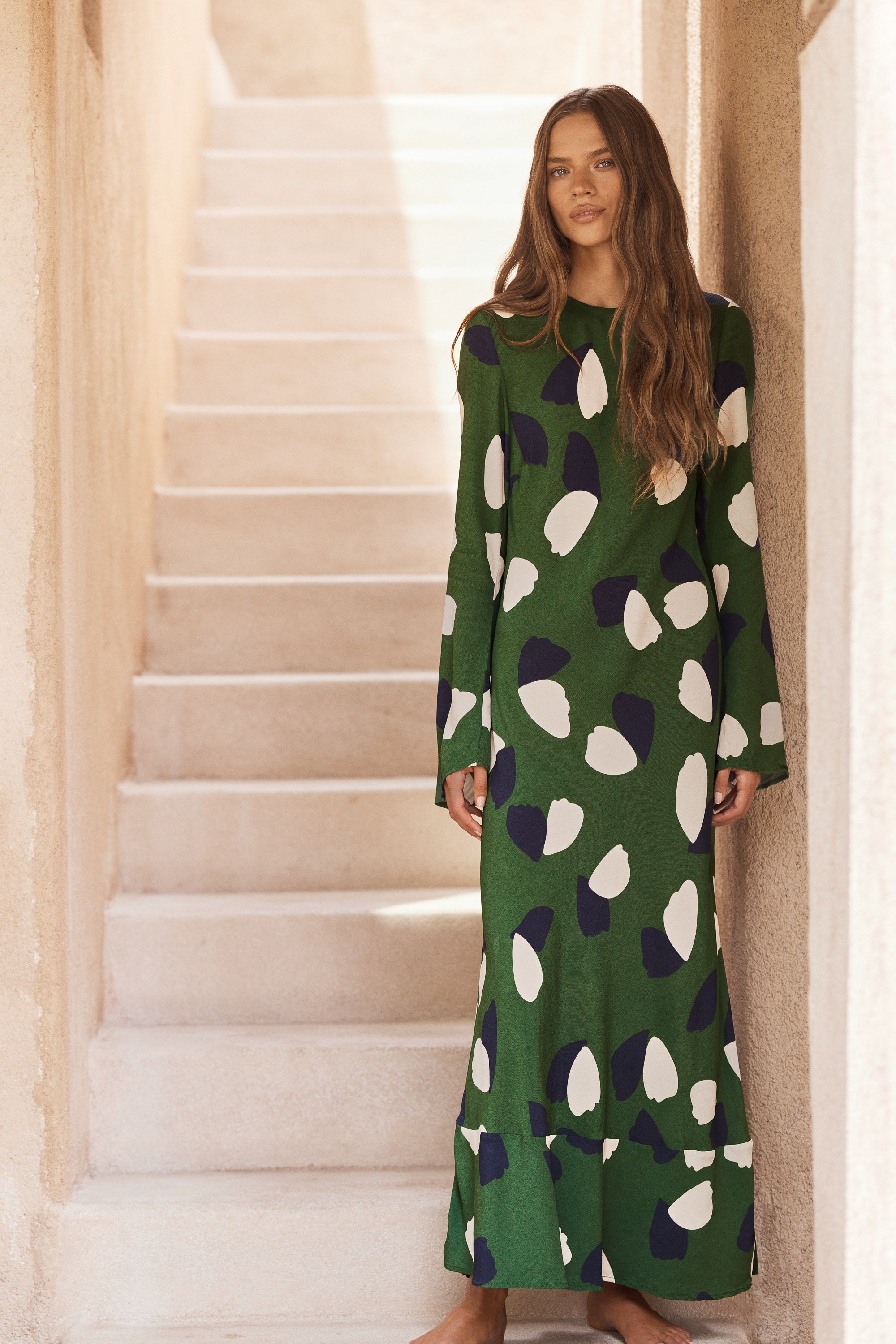 Anouk Dress In Verbena