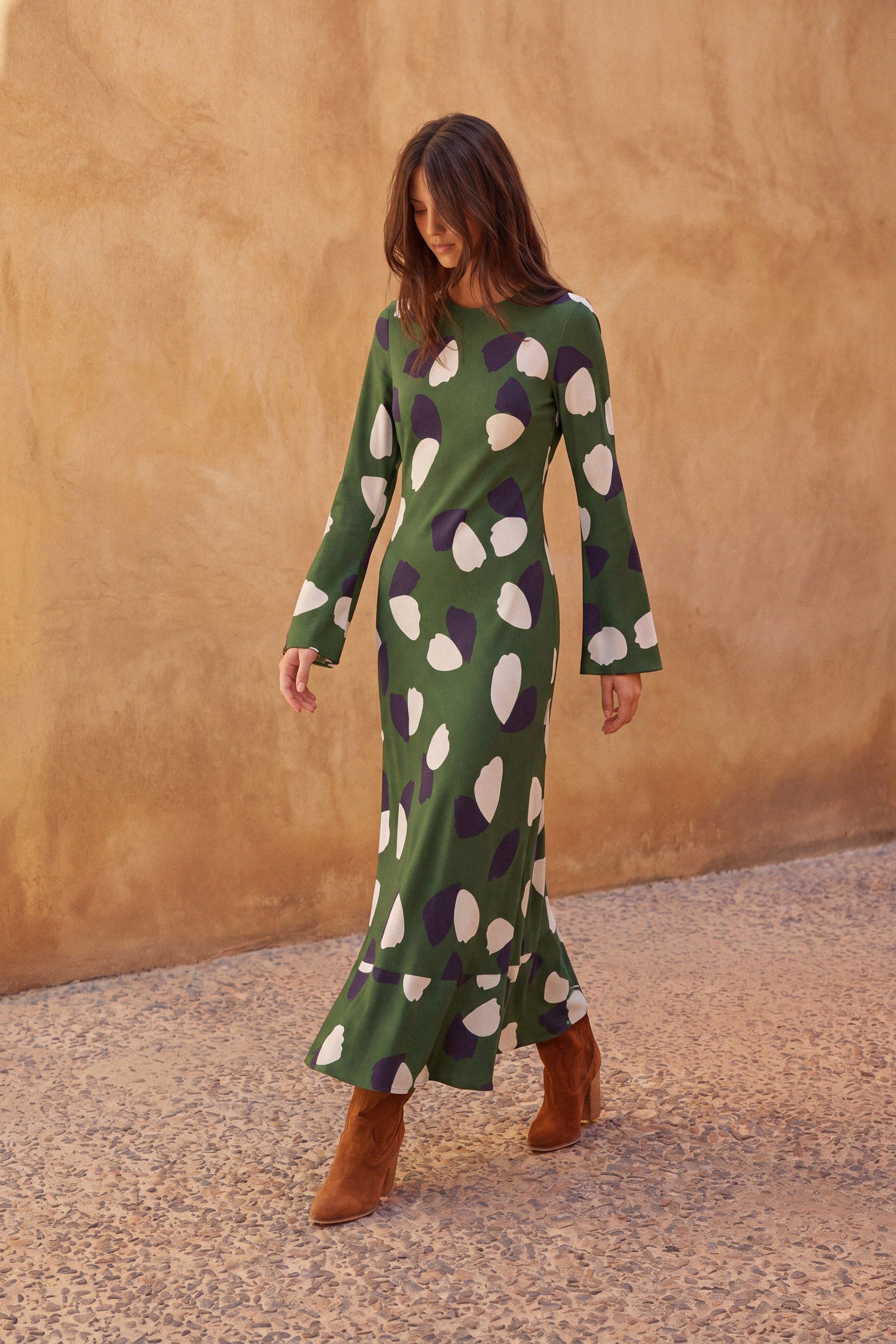 Anouk Dress In Verbena