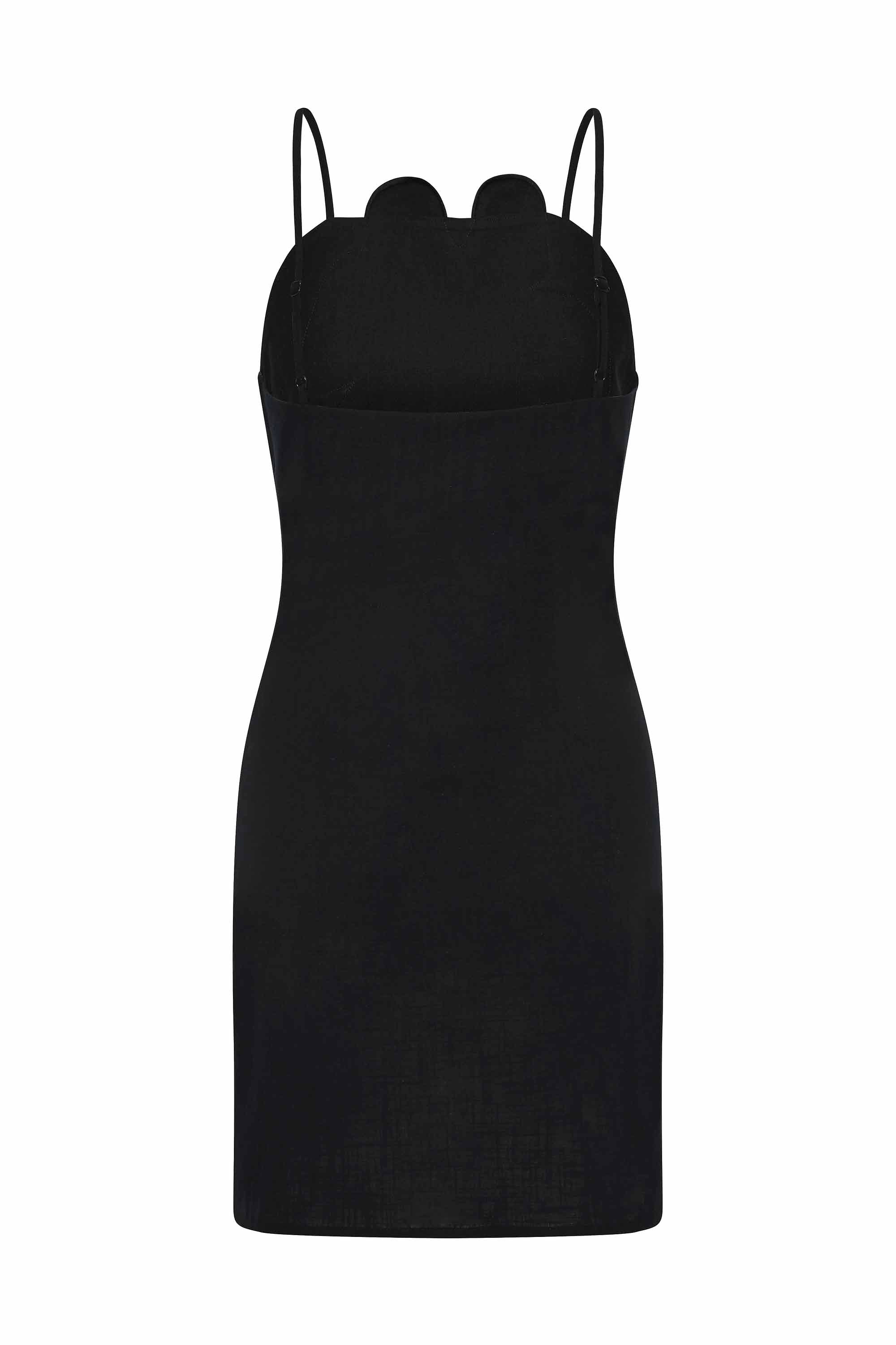 Violet Dress In Black