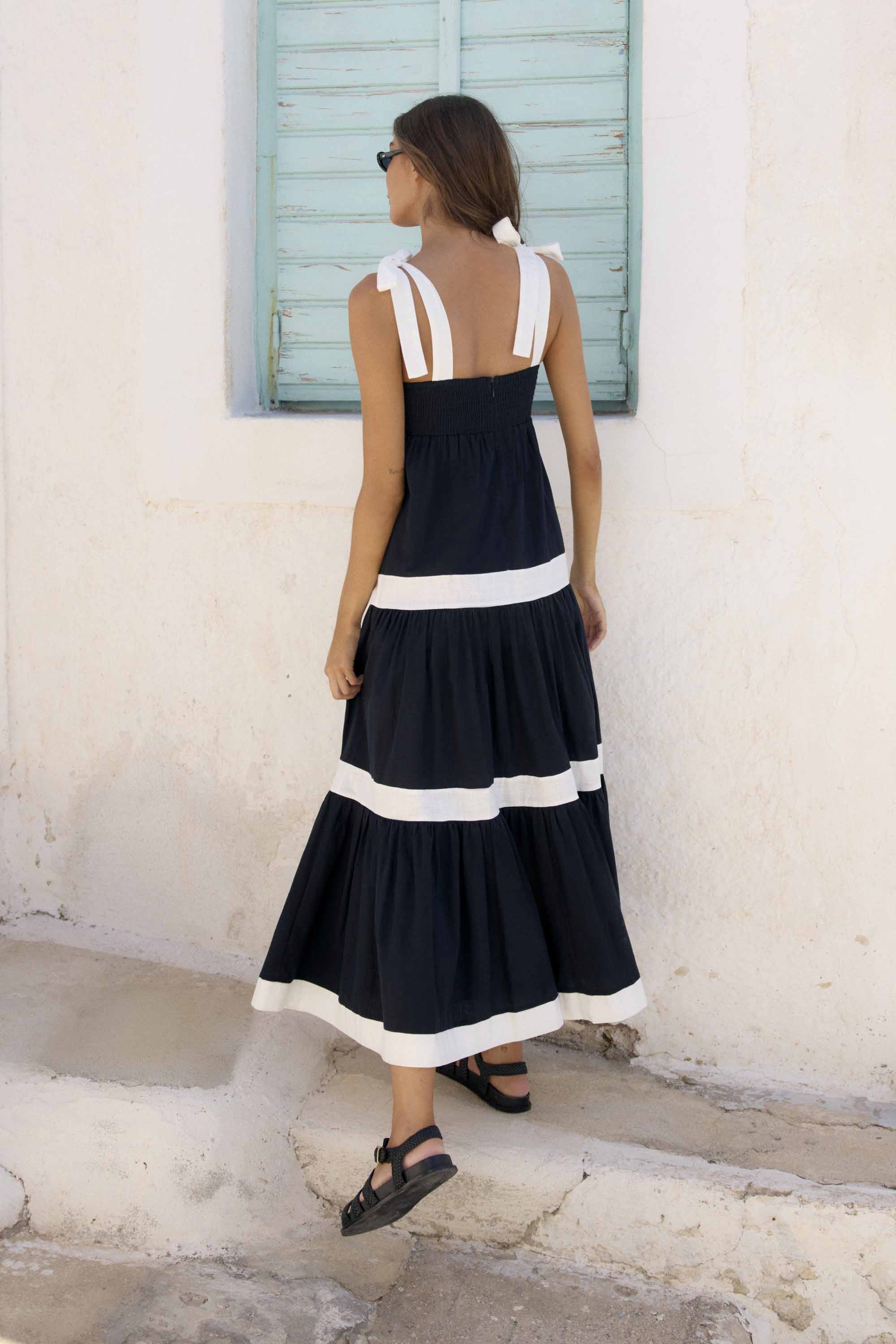 Bella Dress In Duo