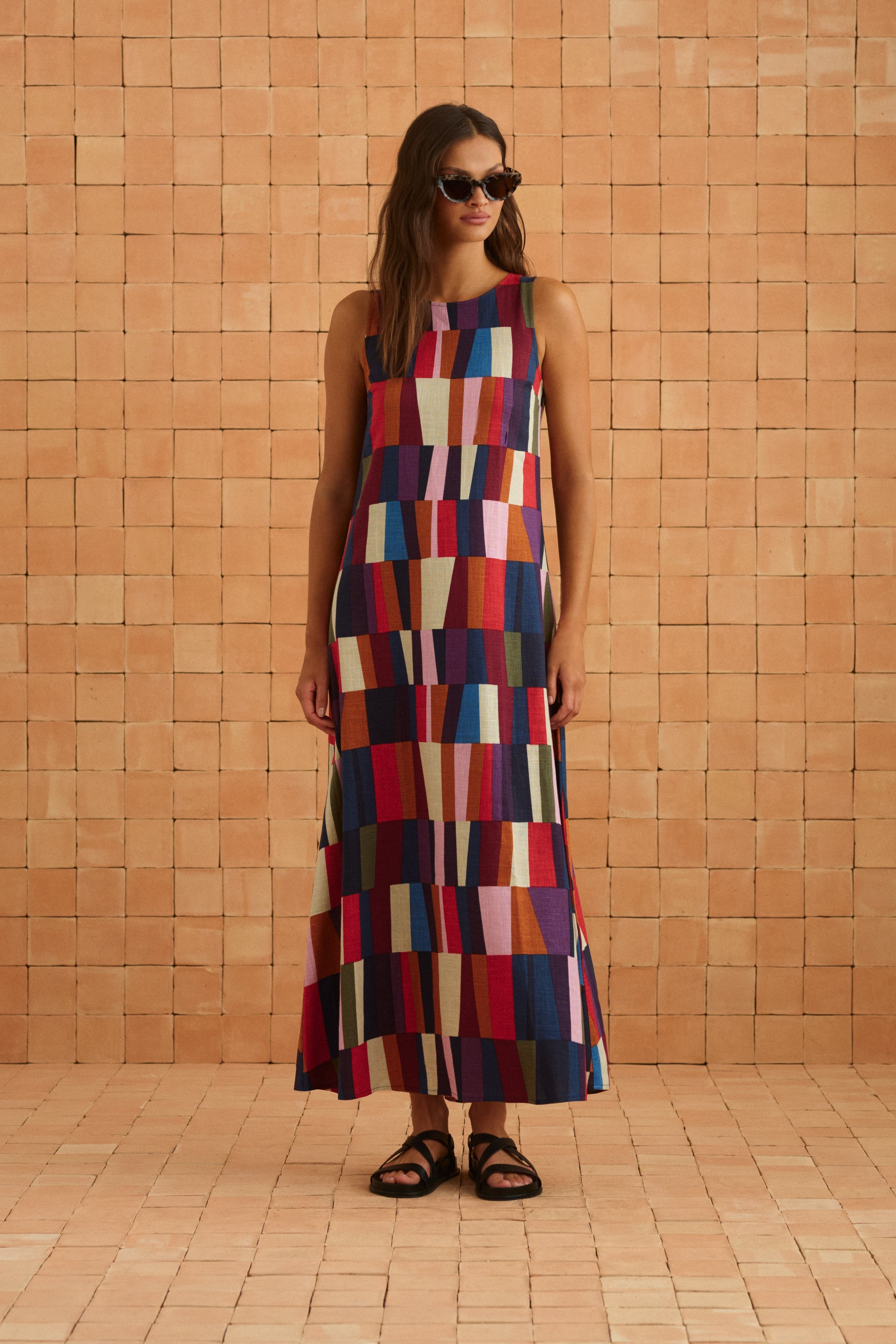 Binnie Dress In Forget Me Not