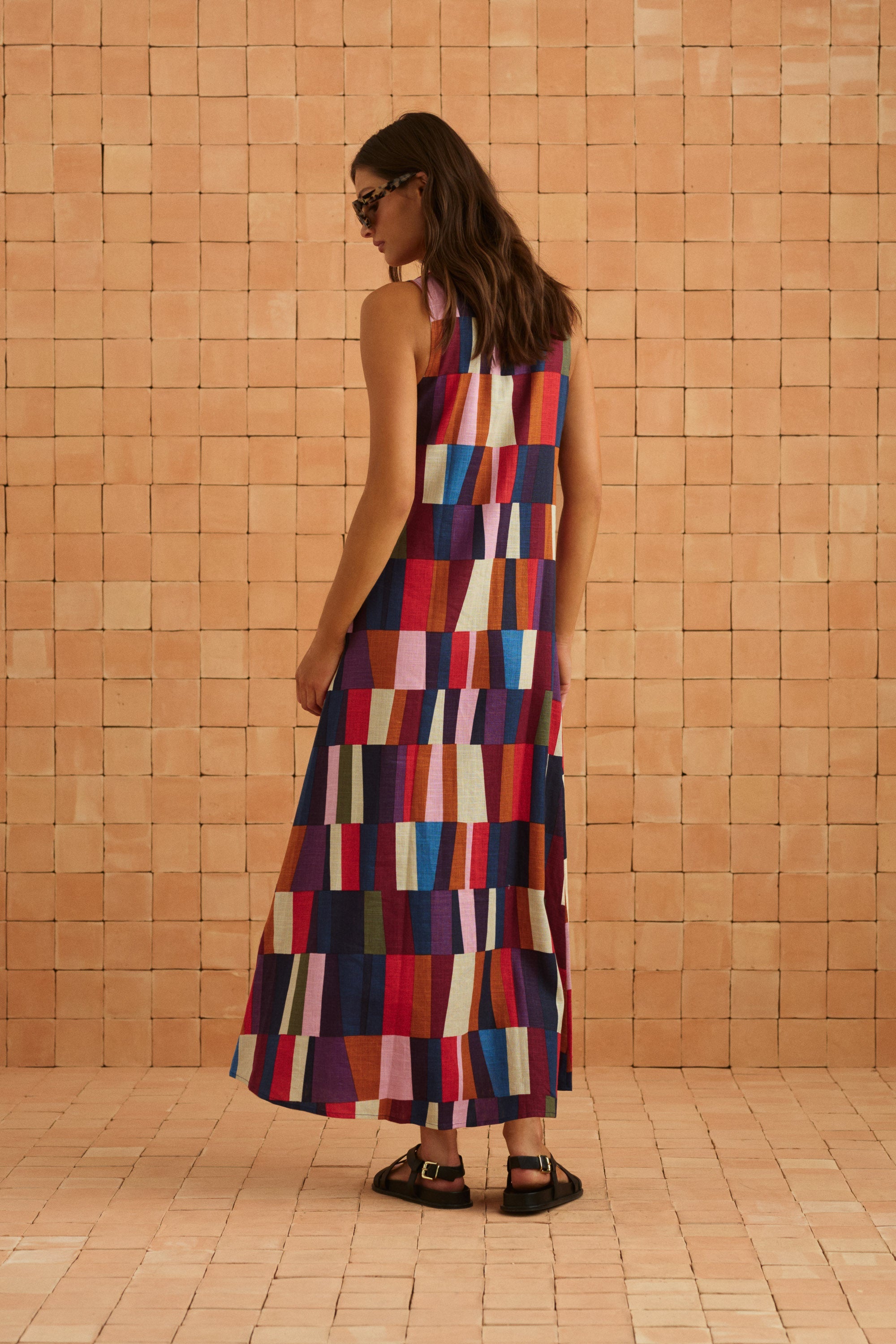 Binnie Dress In Forget Me Not