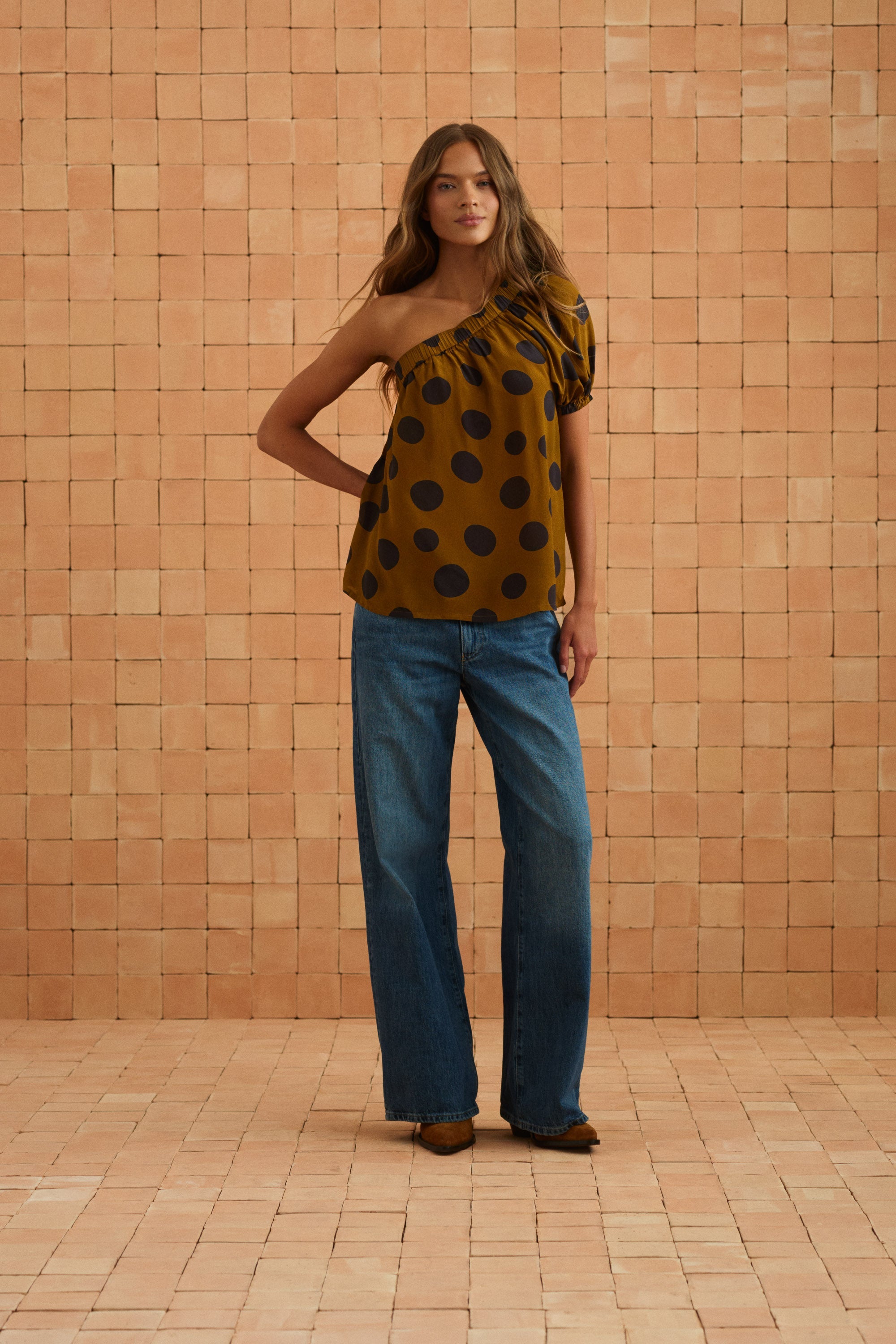 Bonnie Top In Ginger Spot