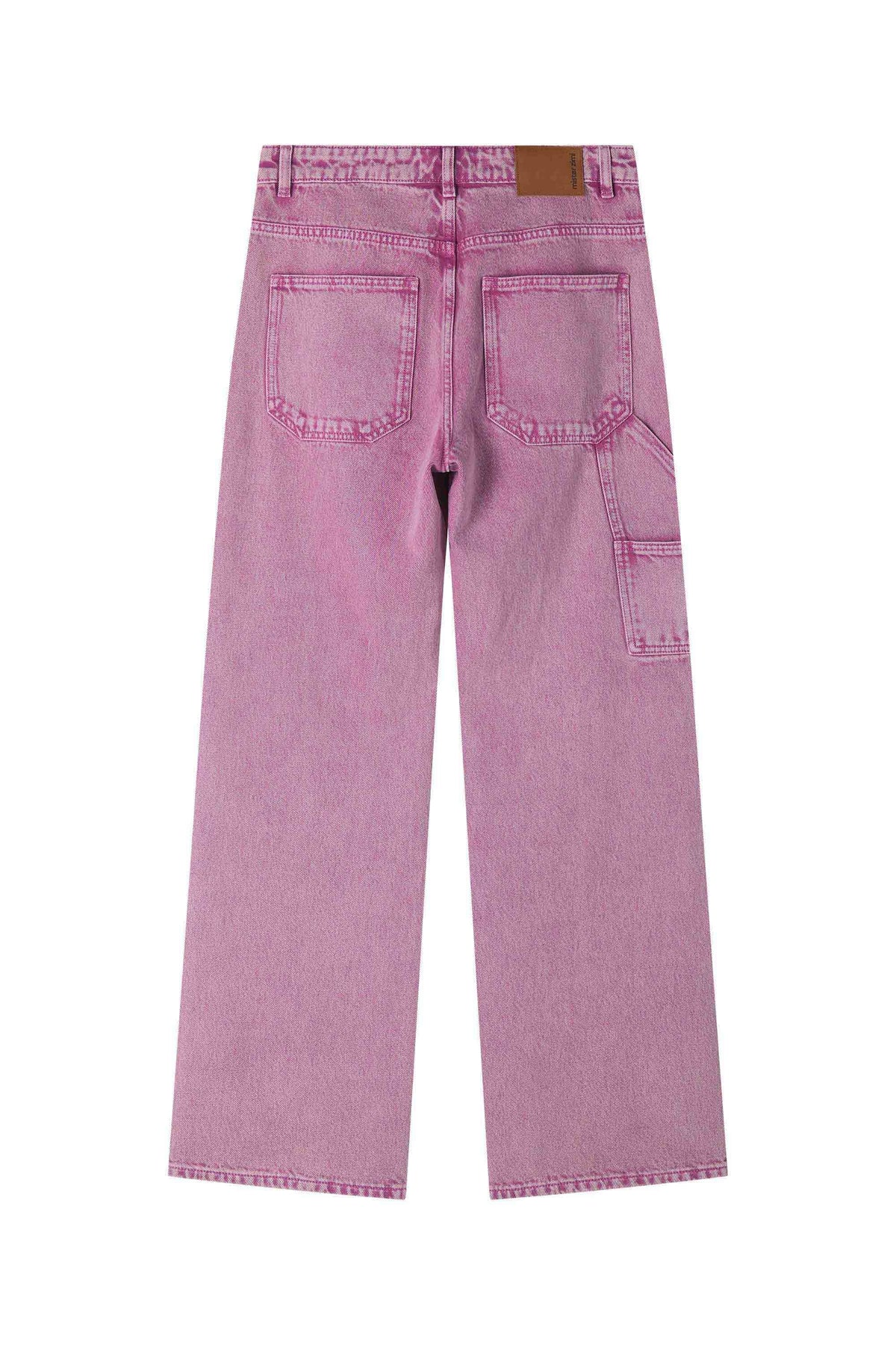 Boyfriend Jeans In Berry Denim