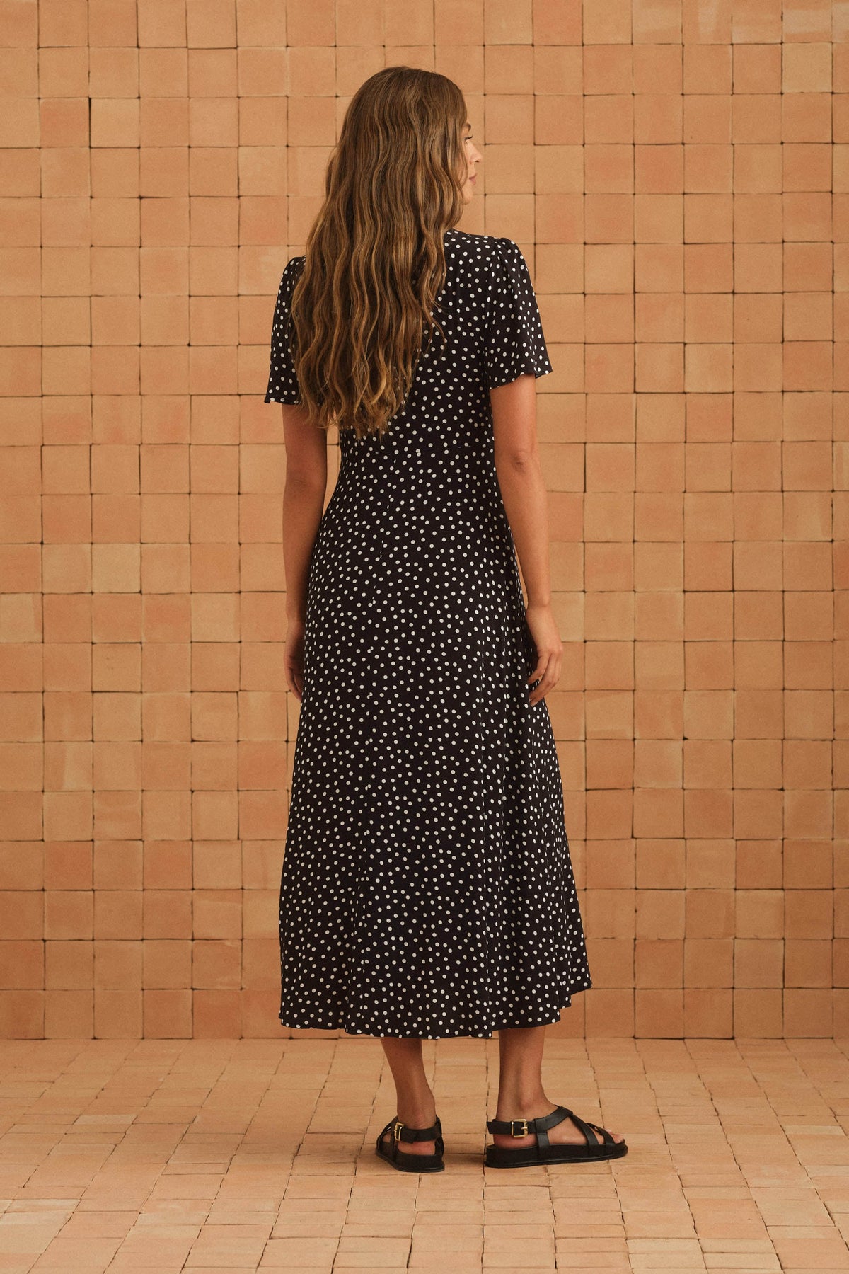 Brydie Dress In Negroni
