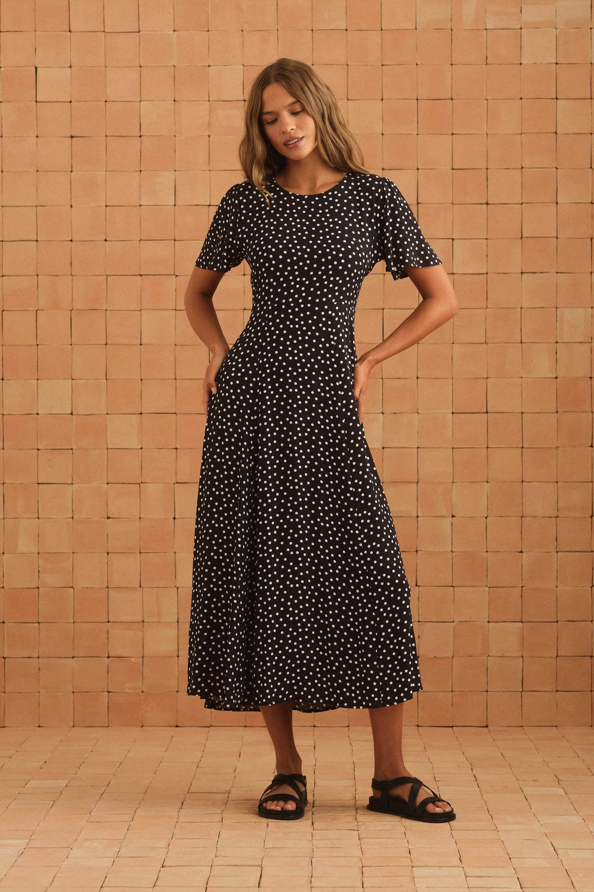 Brydie Dress In Negroni