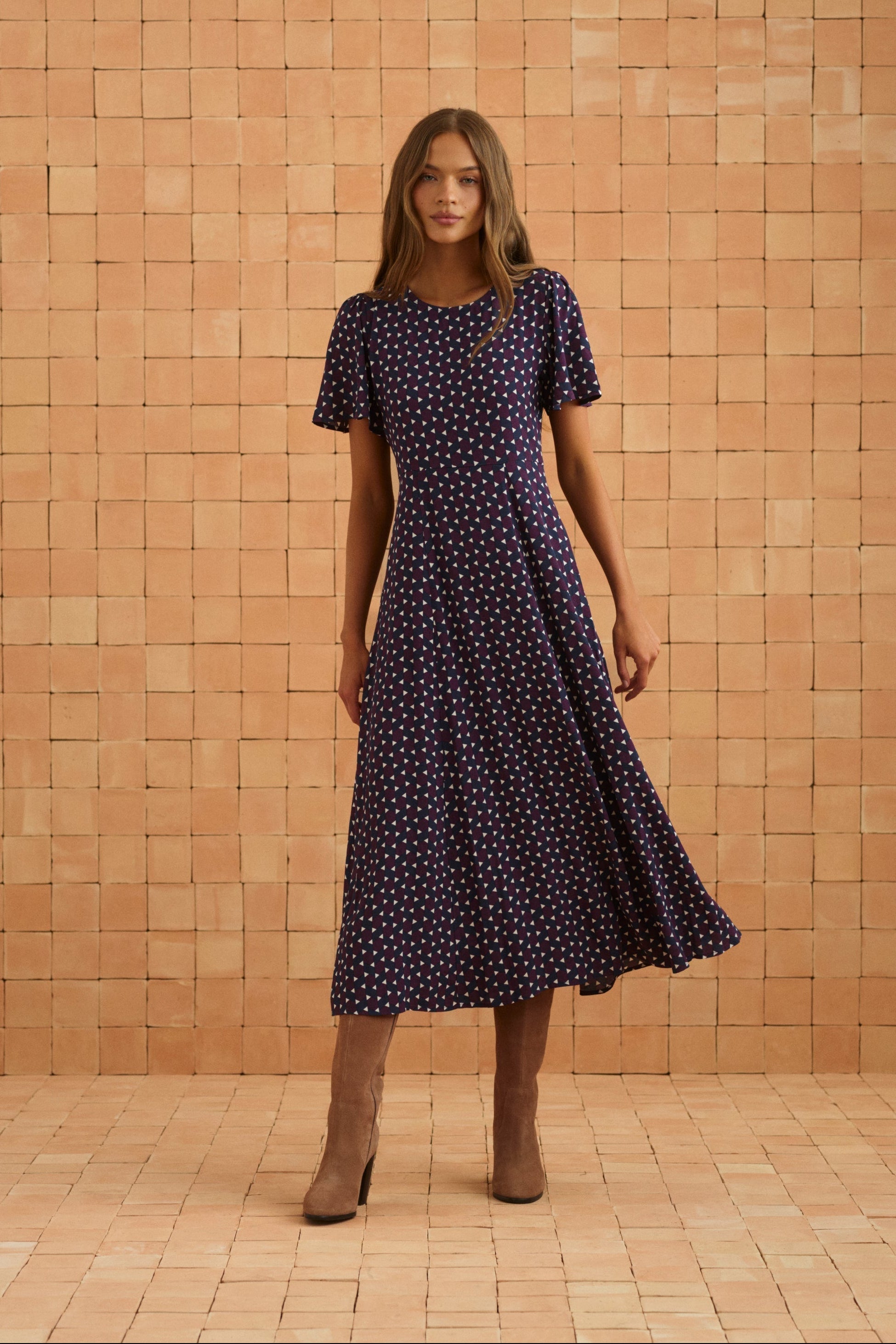 Brydie Dress In Yarrow