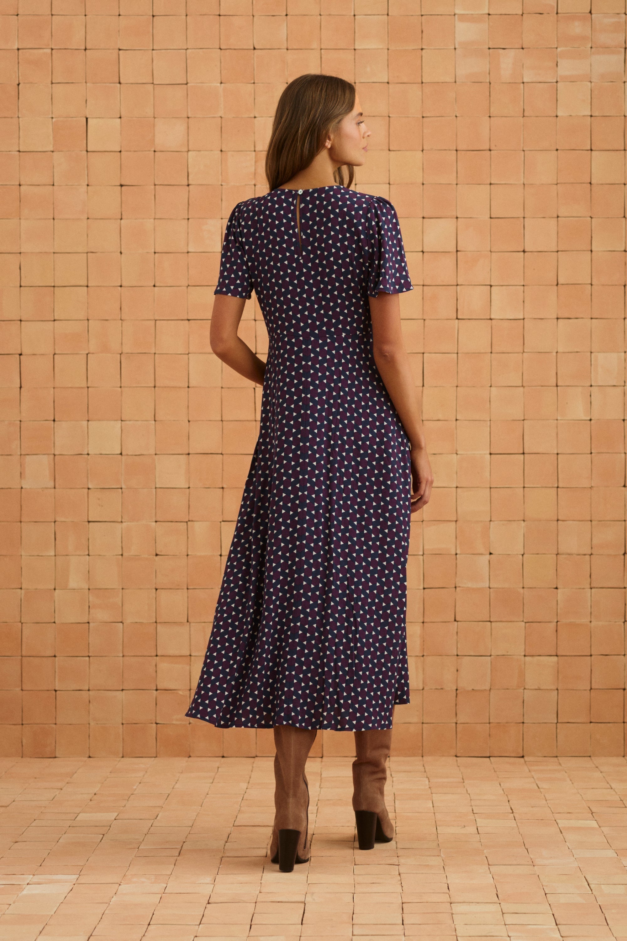 Brydie Dress In Yarrow