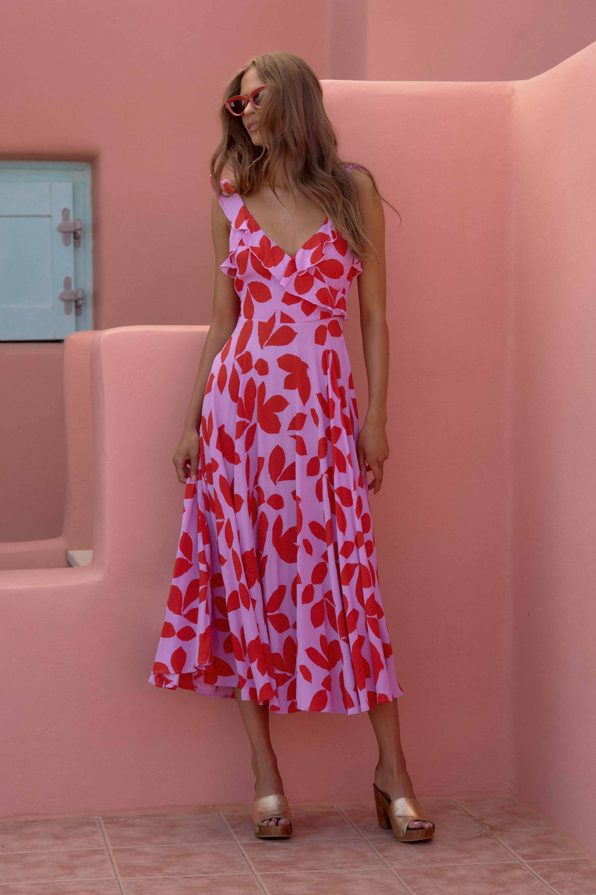 Camille Dress In Viva