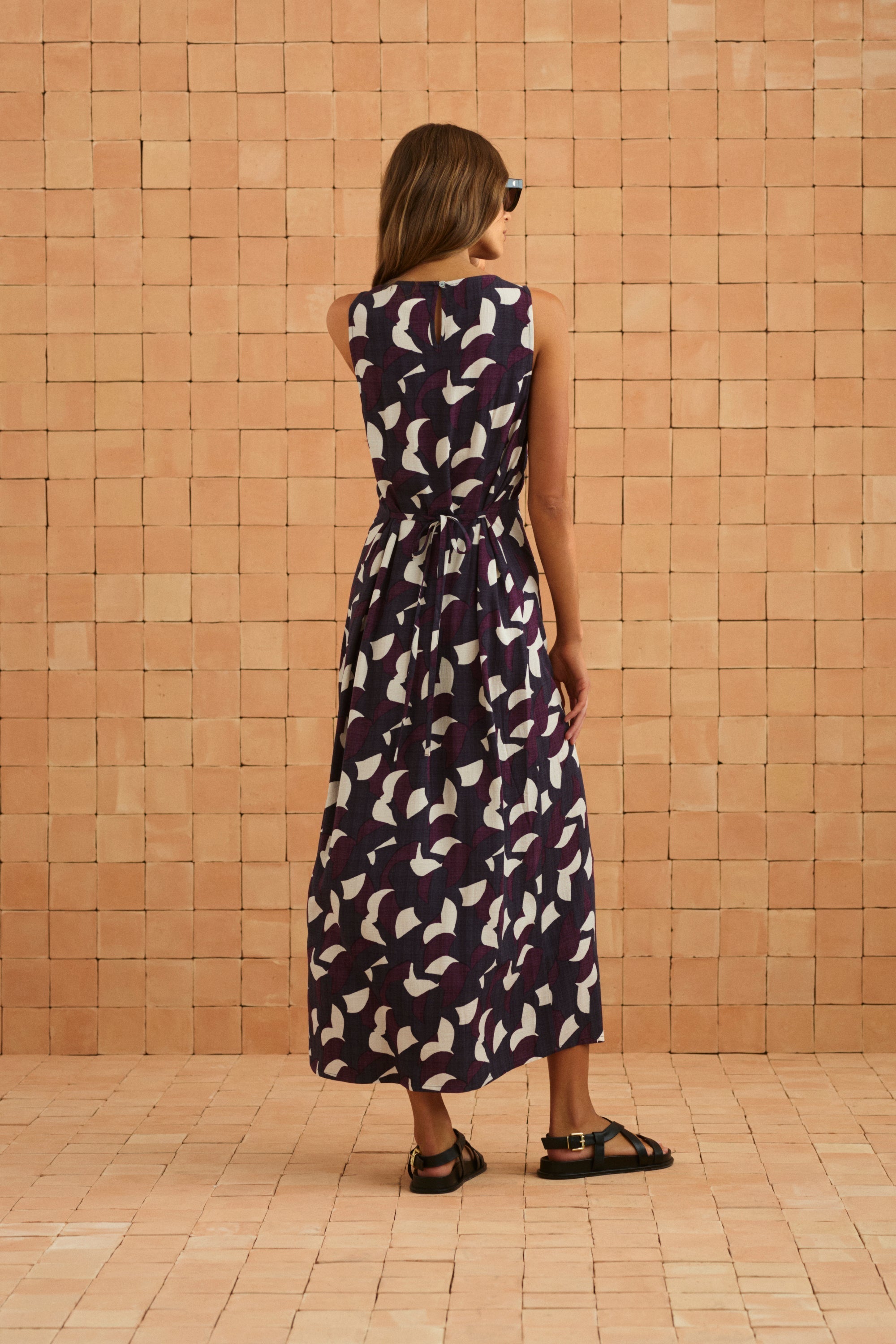 Candy Midi Dress In Hosta