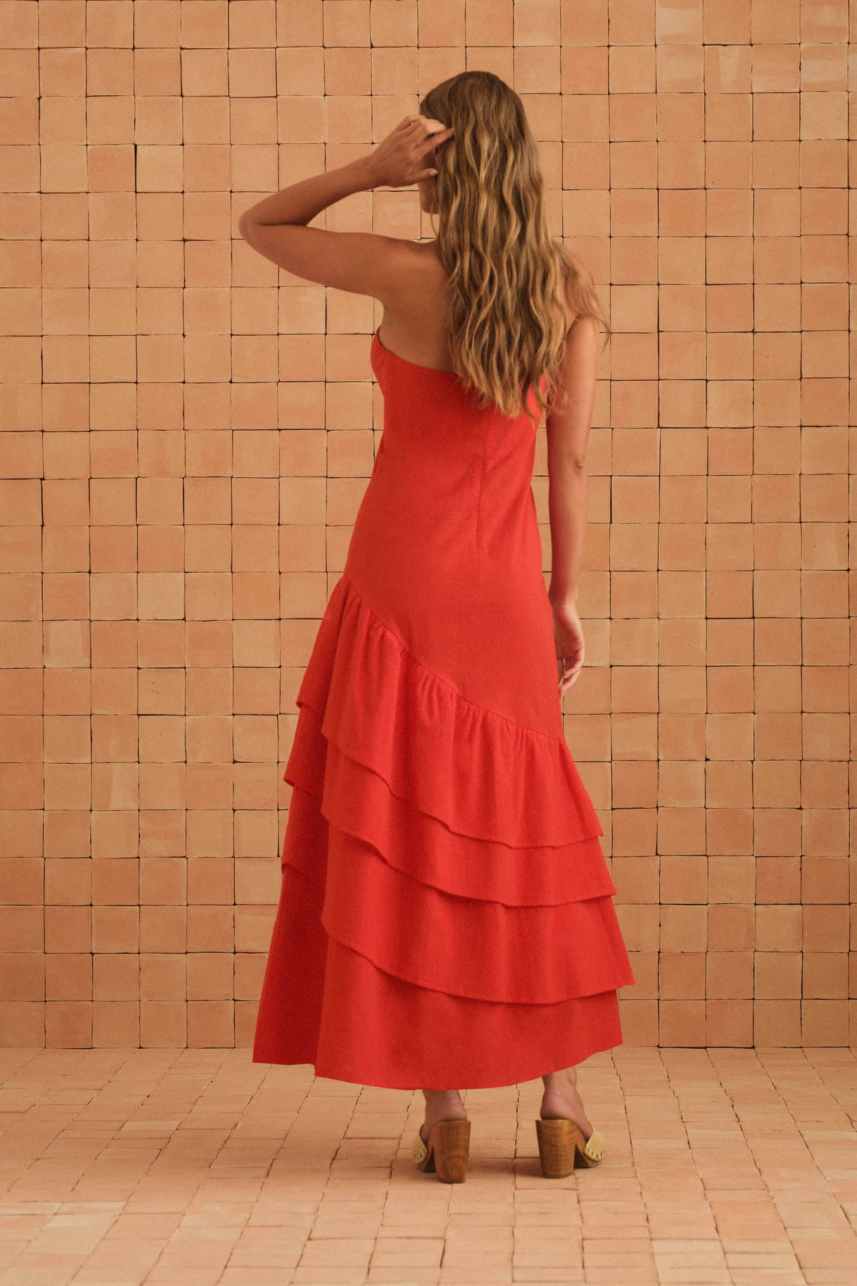 Cha Cha Dress In Rhubarb