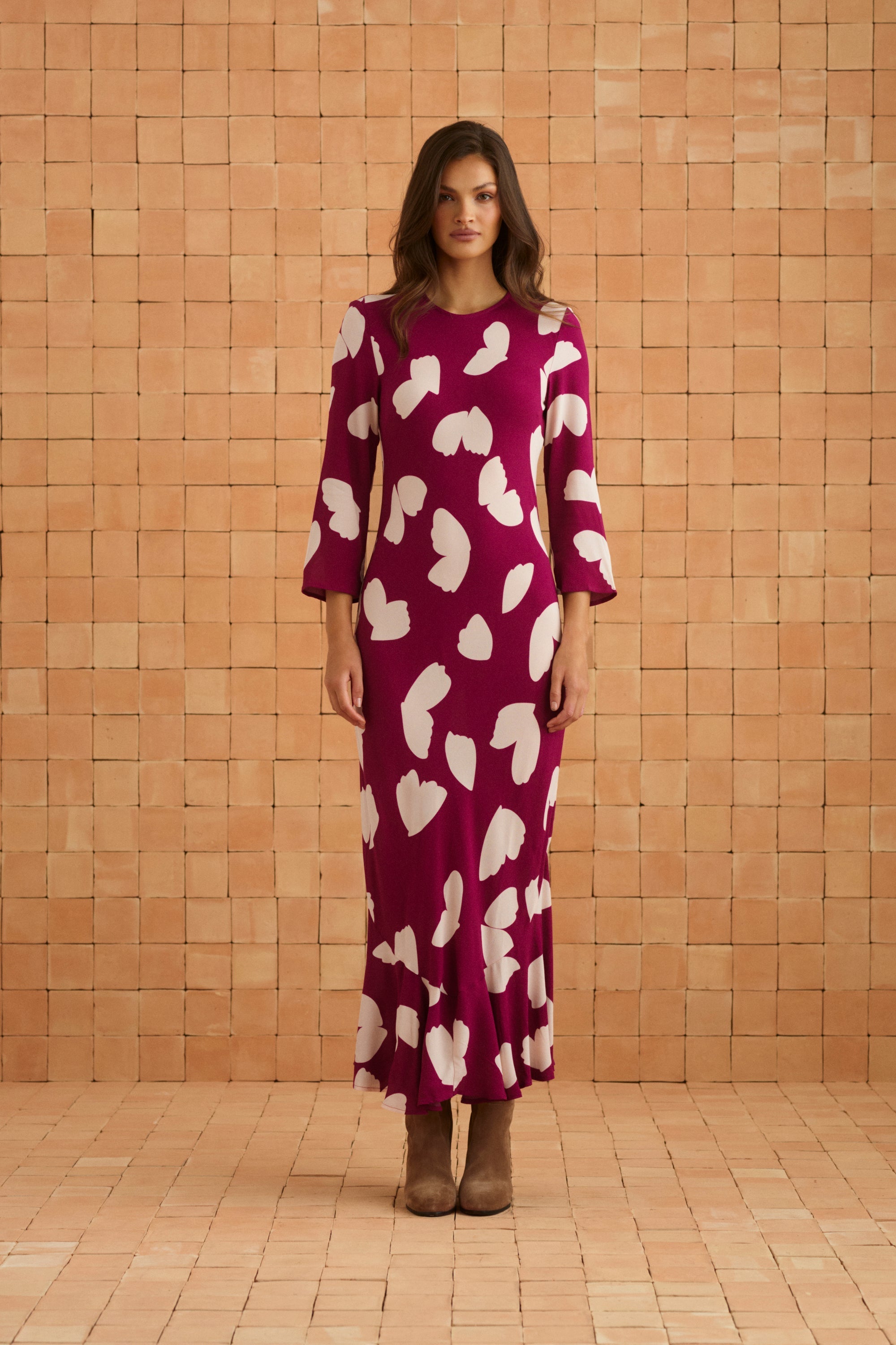 Charli Dress In Snapdragon