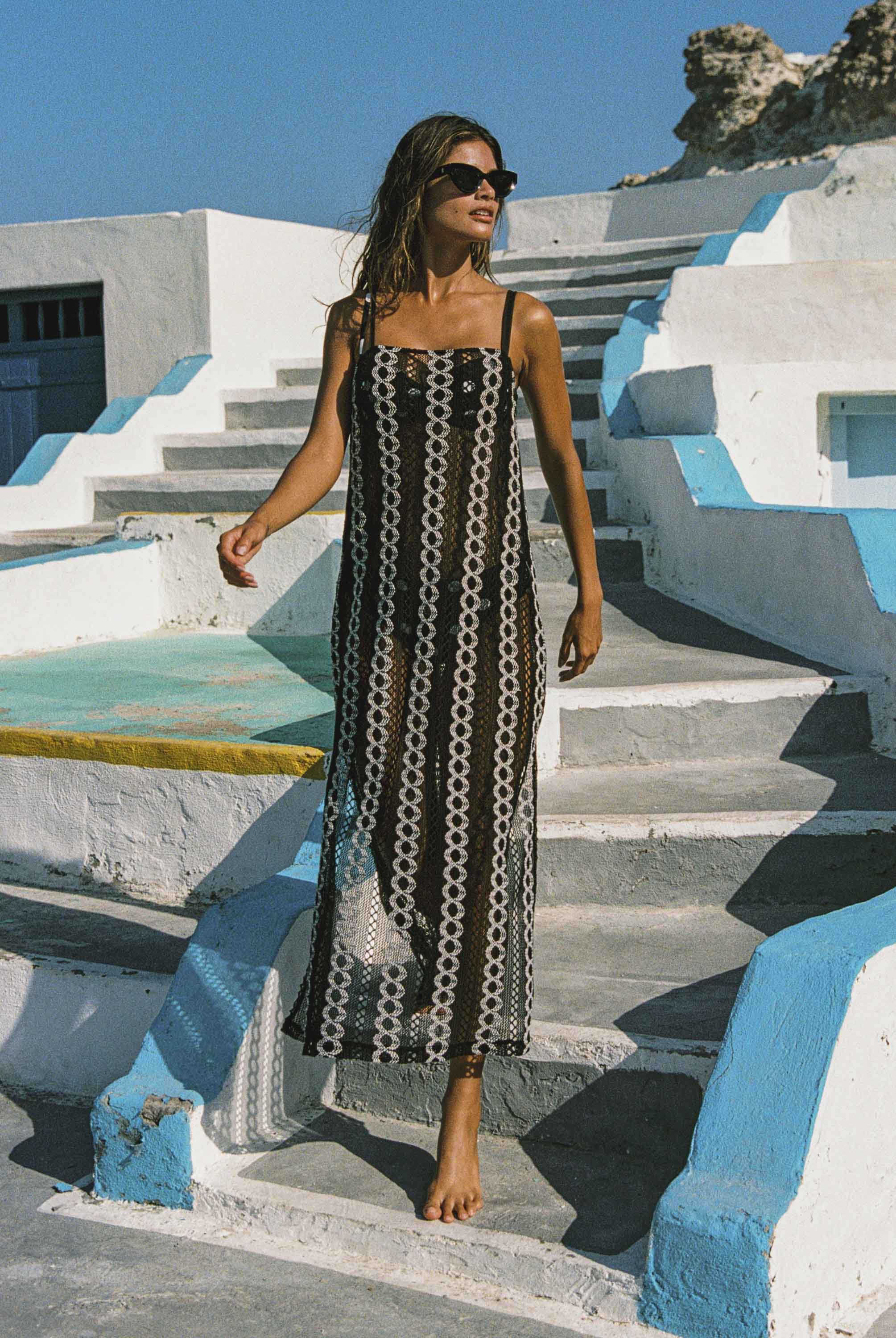 Clara Maxi Dress In Moonlight