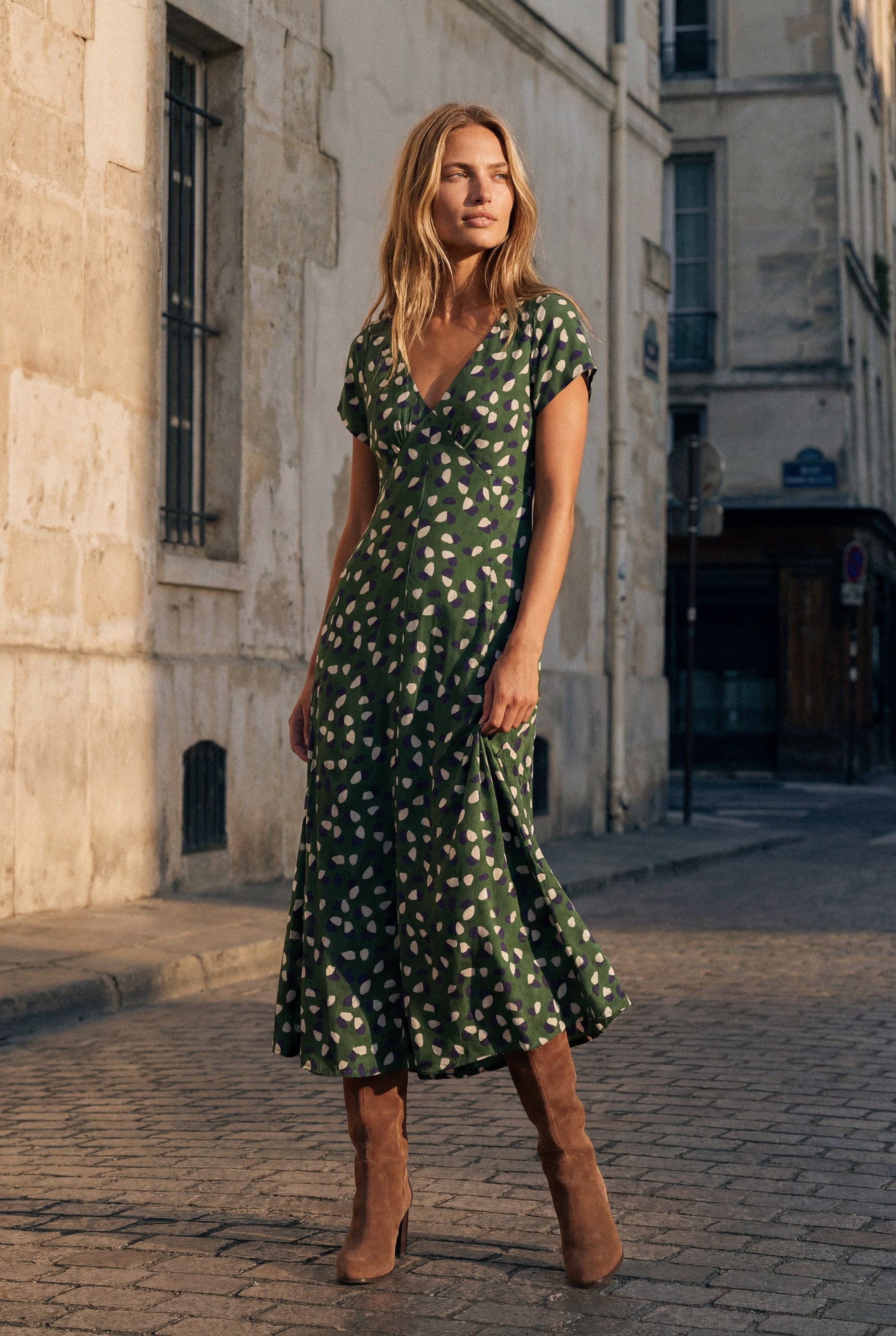 Elani Dress In Verbena