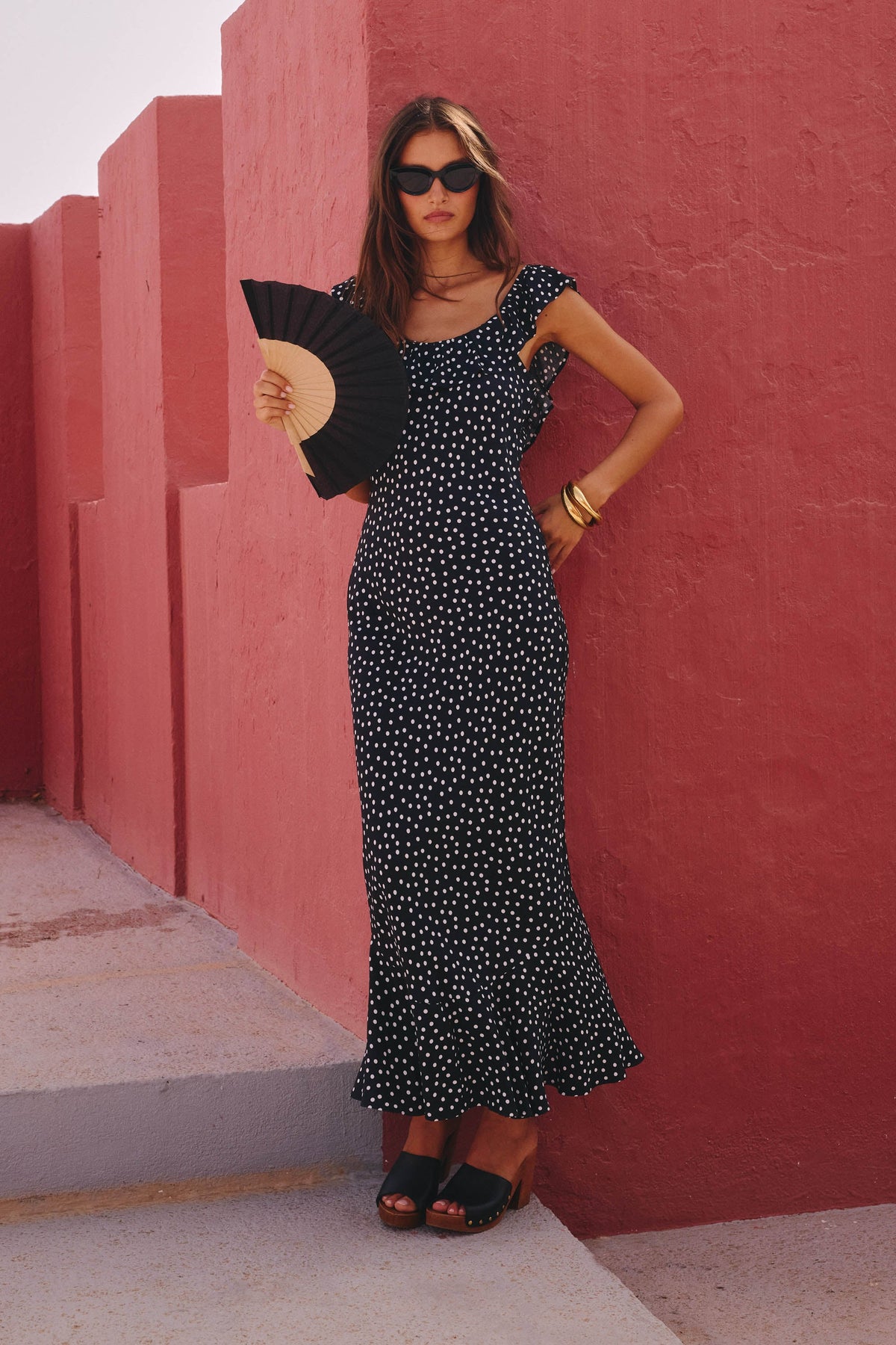 Faye Dress In Negroni