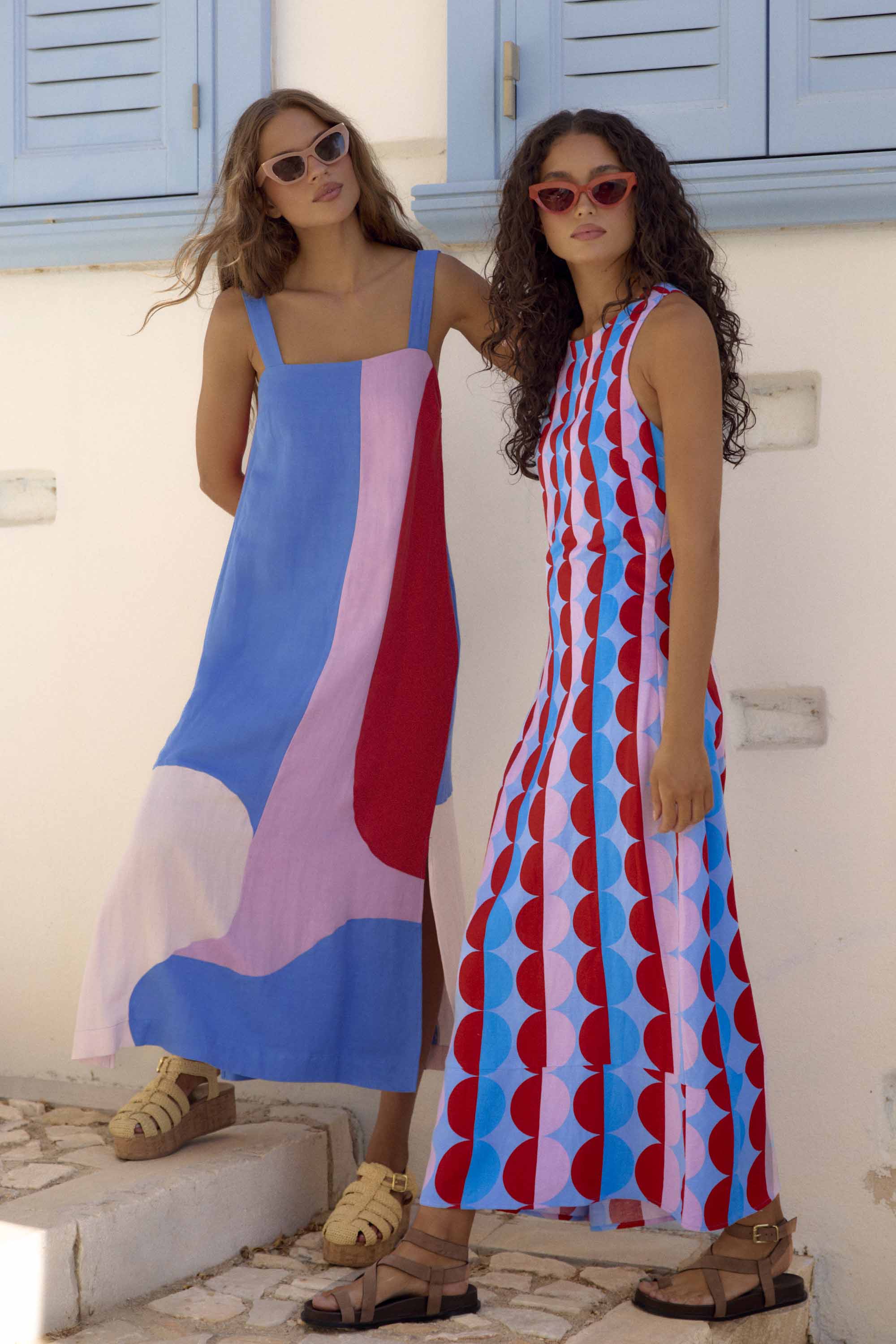 Lili Dress In Azuro