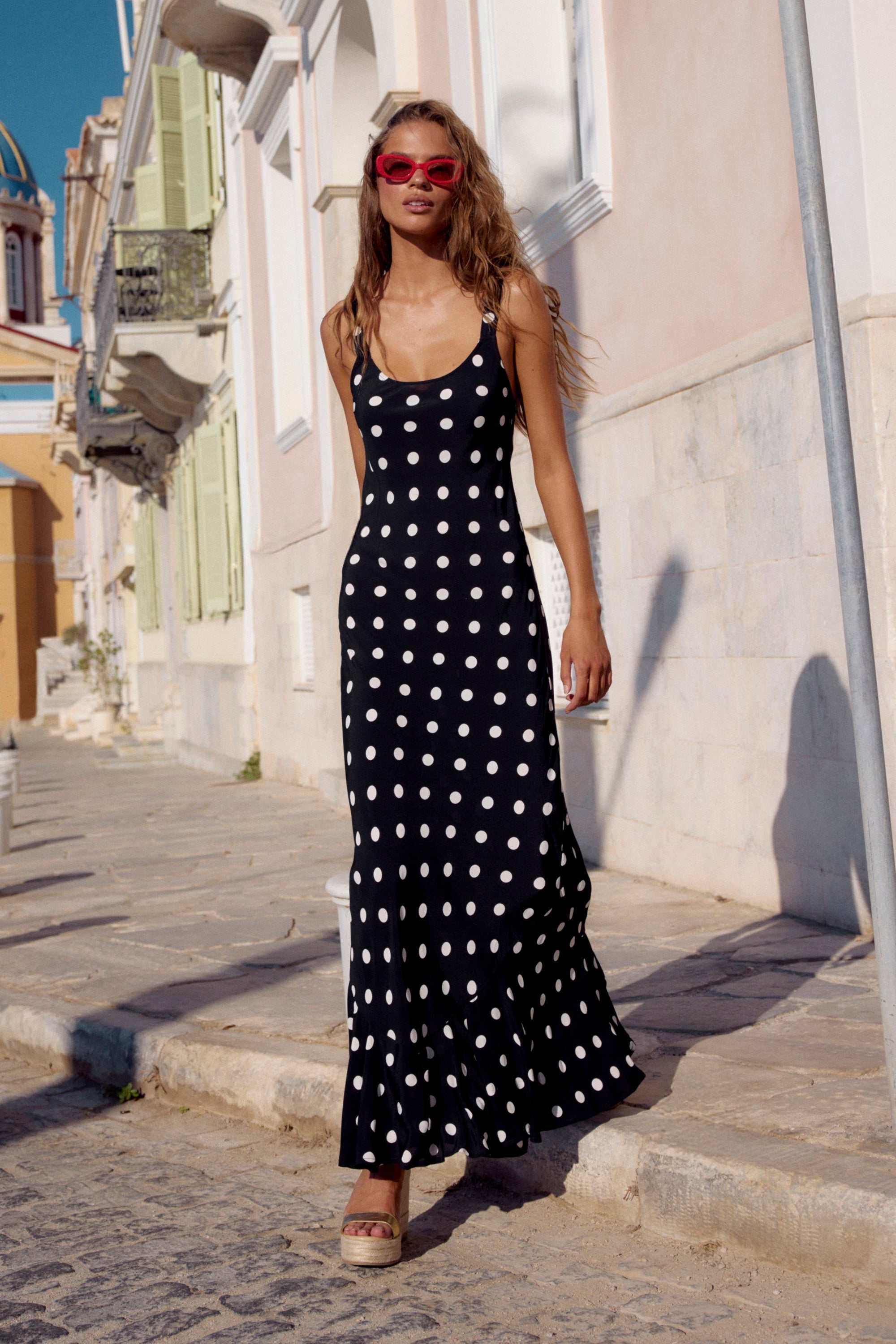 Gia Dress In Pepita