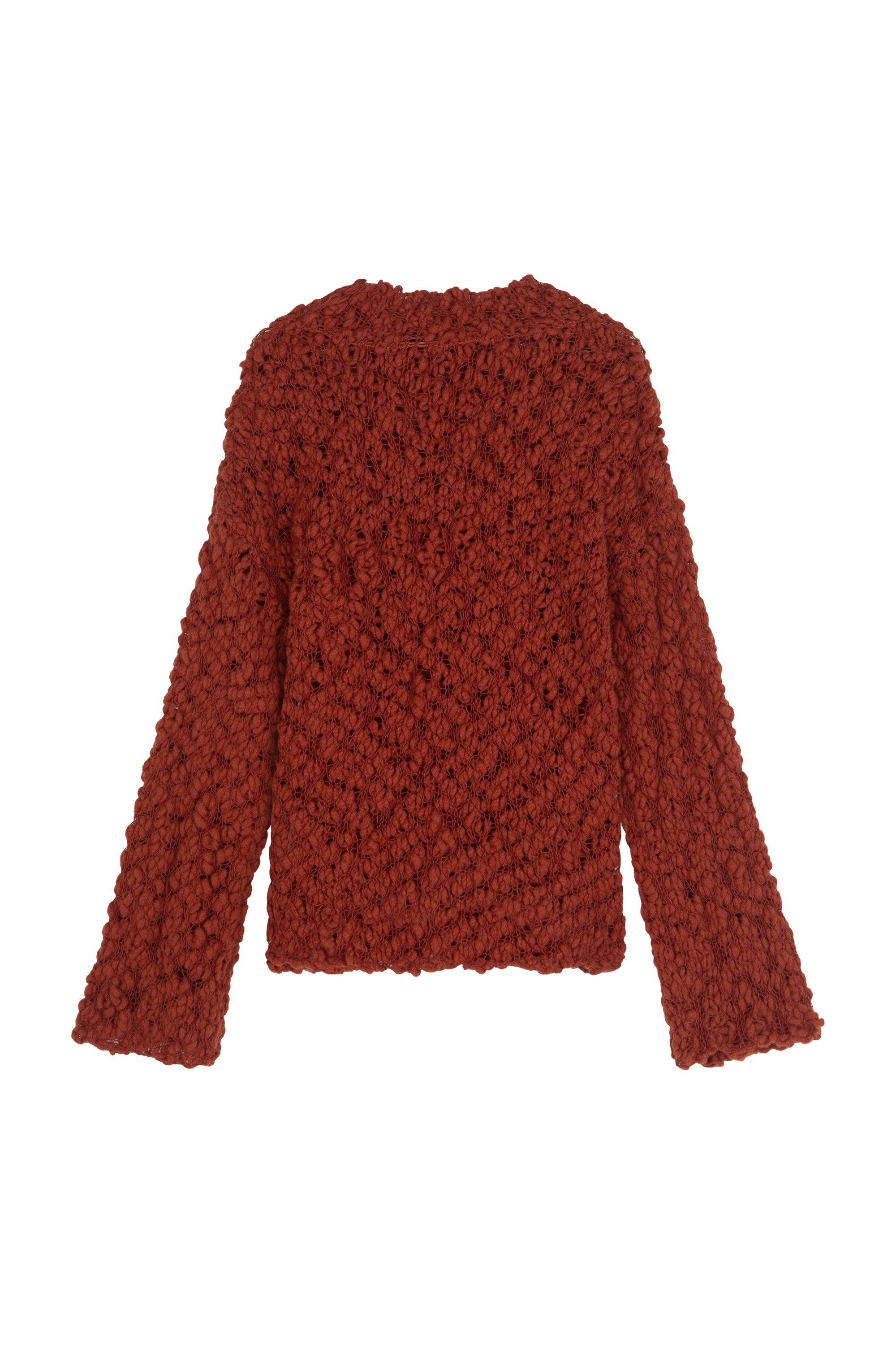Harper Sweater In Rust