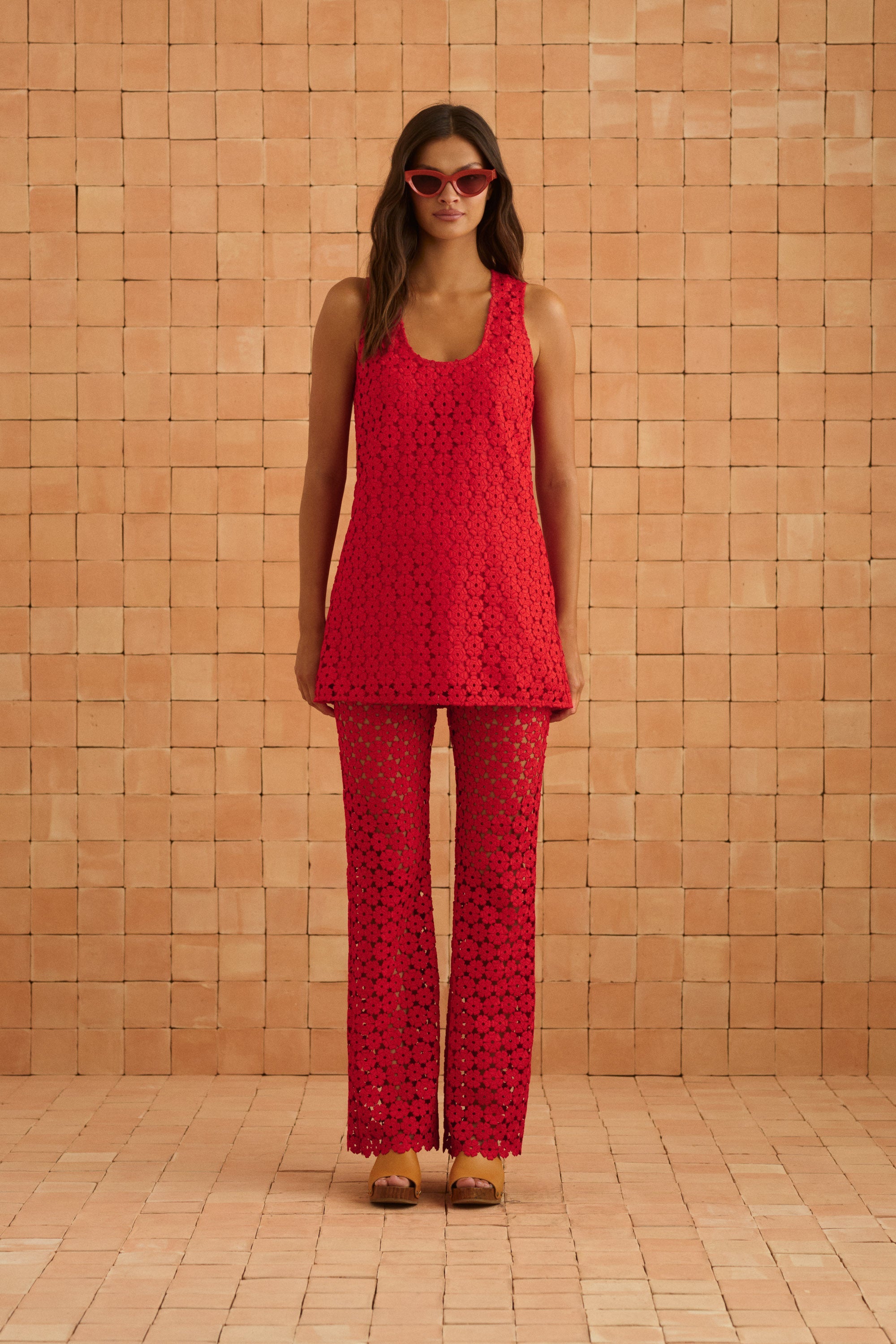 Holiday Set In Poppy Flower
