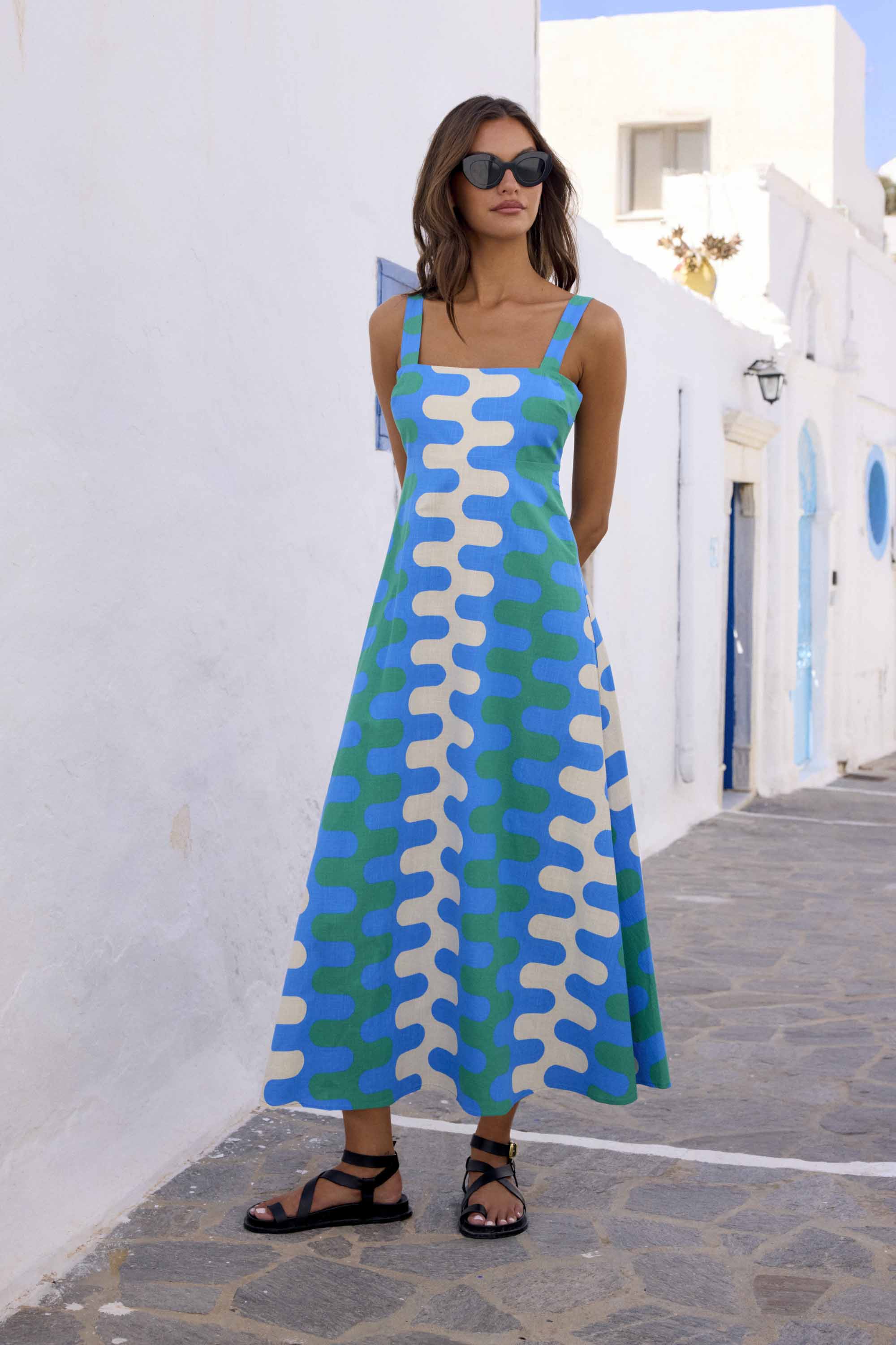Iris Dress In Kyma