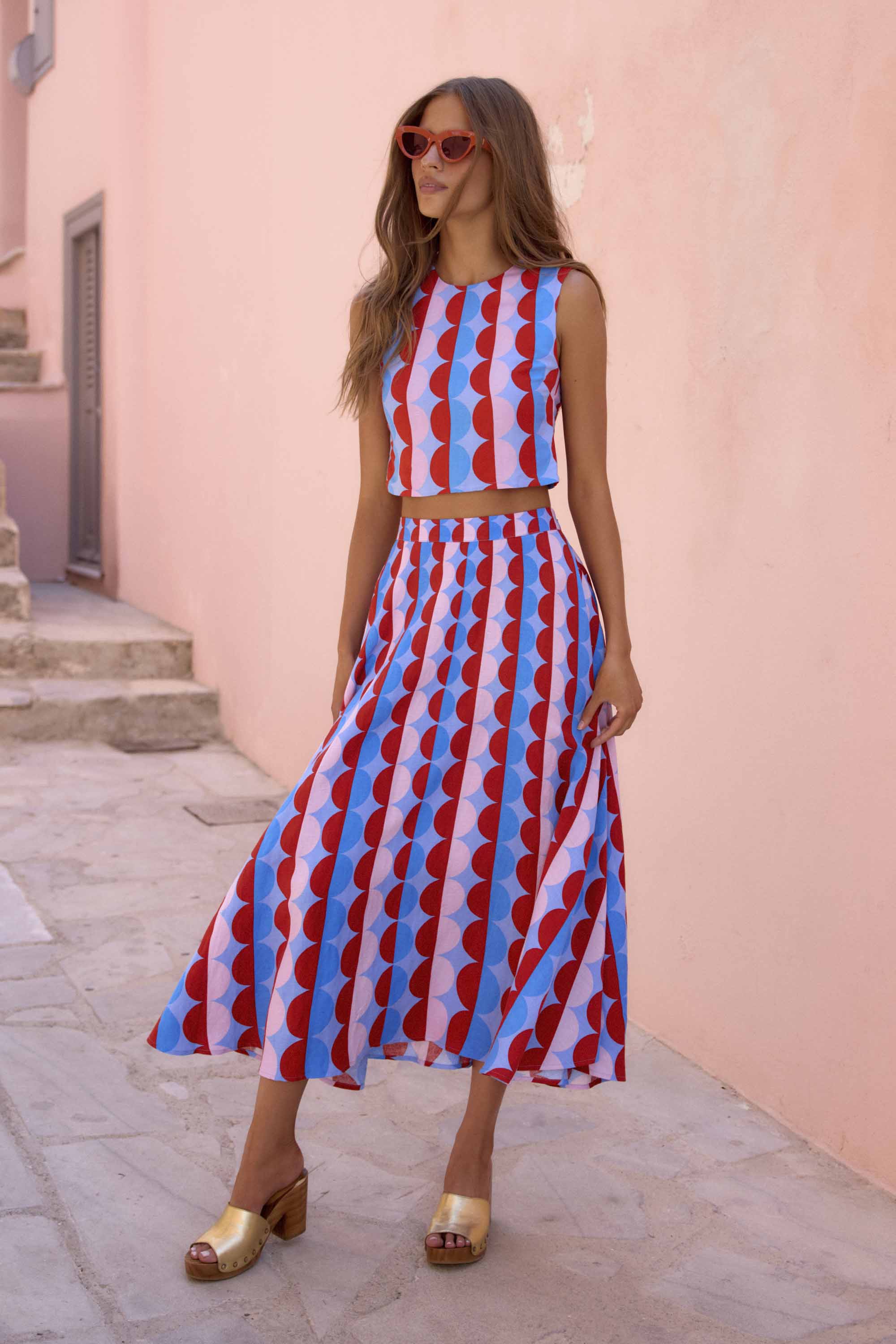 Arlo Skirt In Kaleido