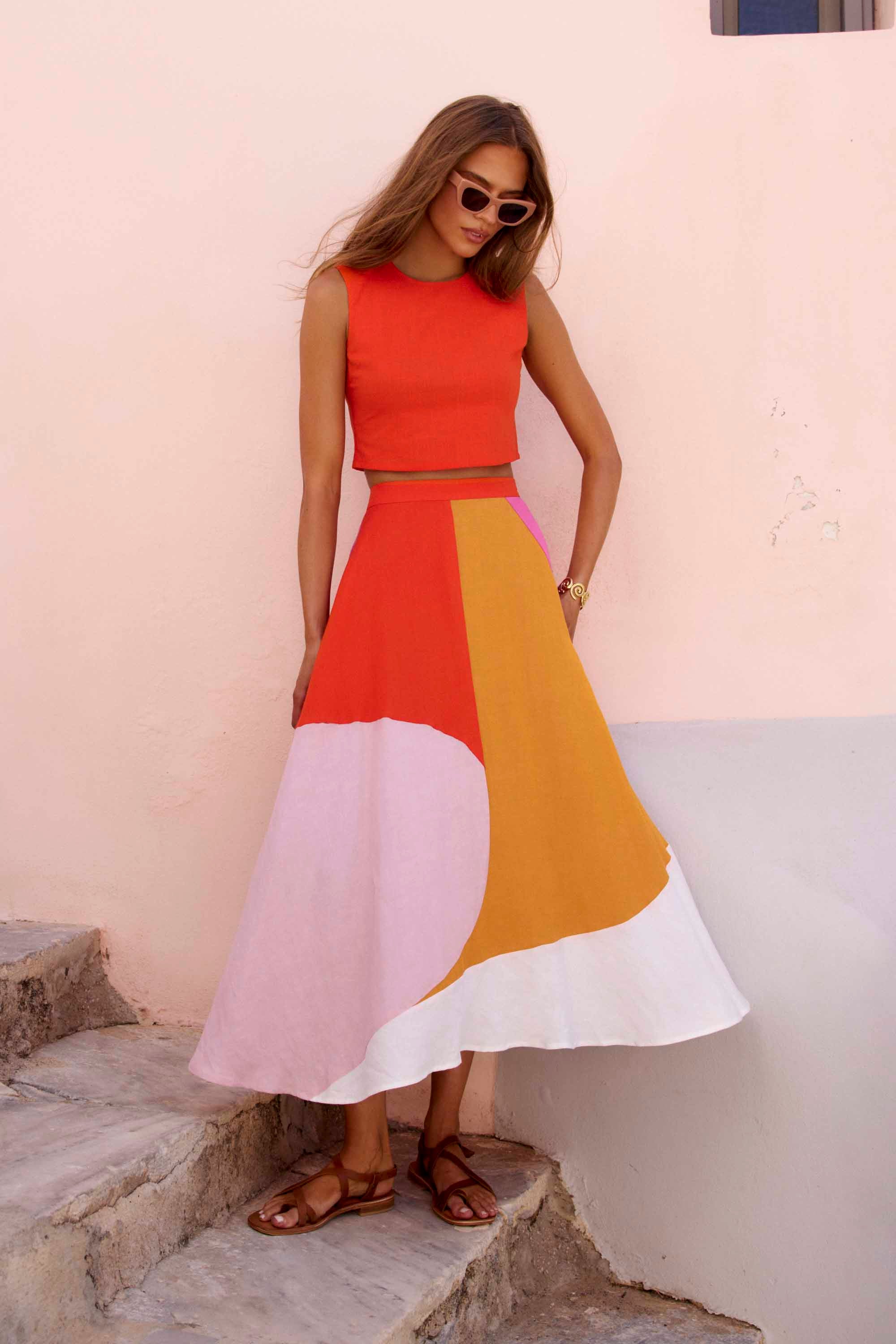 Arlo Skirt In Soleil