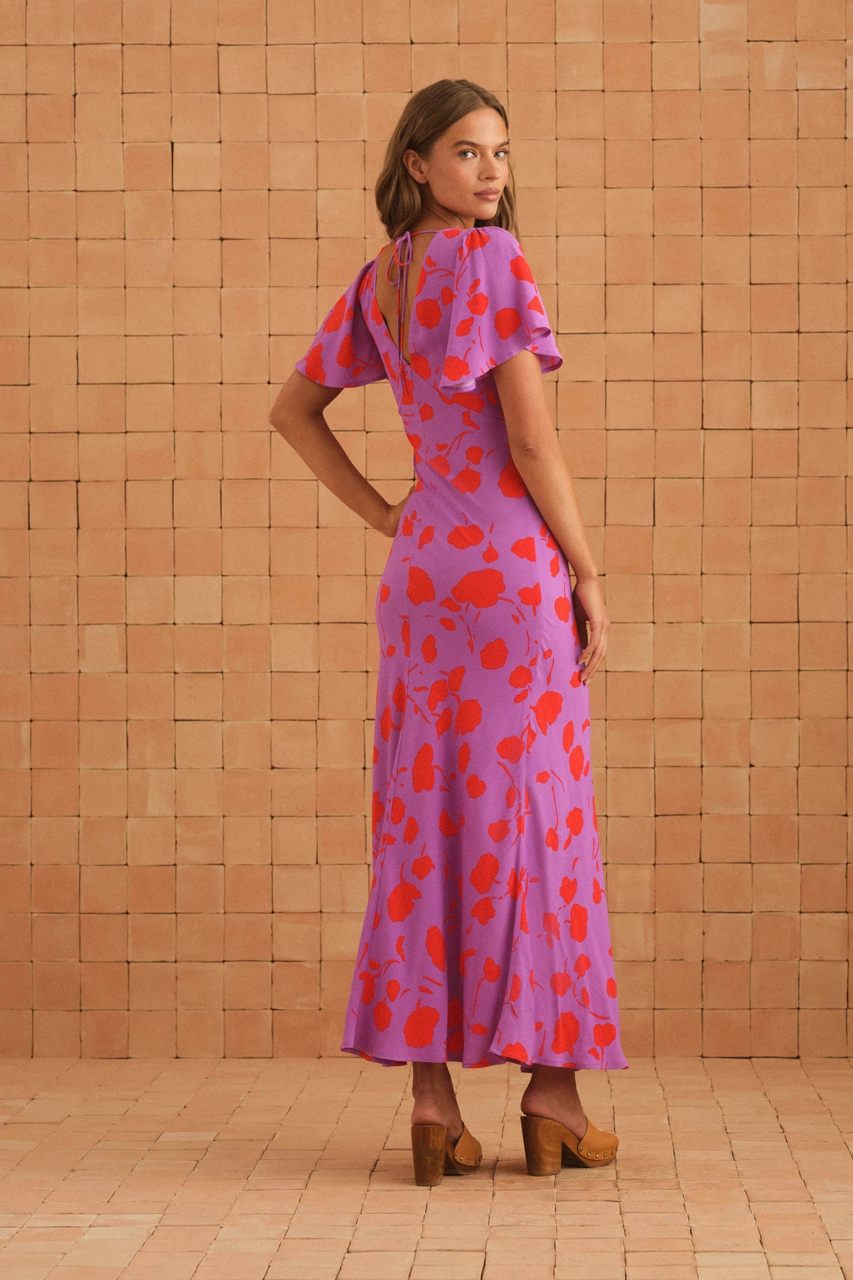Isabella Dress In Fuchsia