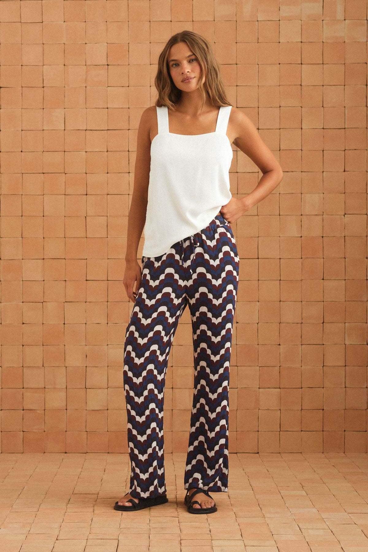 Mia Pants In Razzle