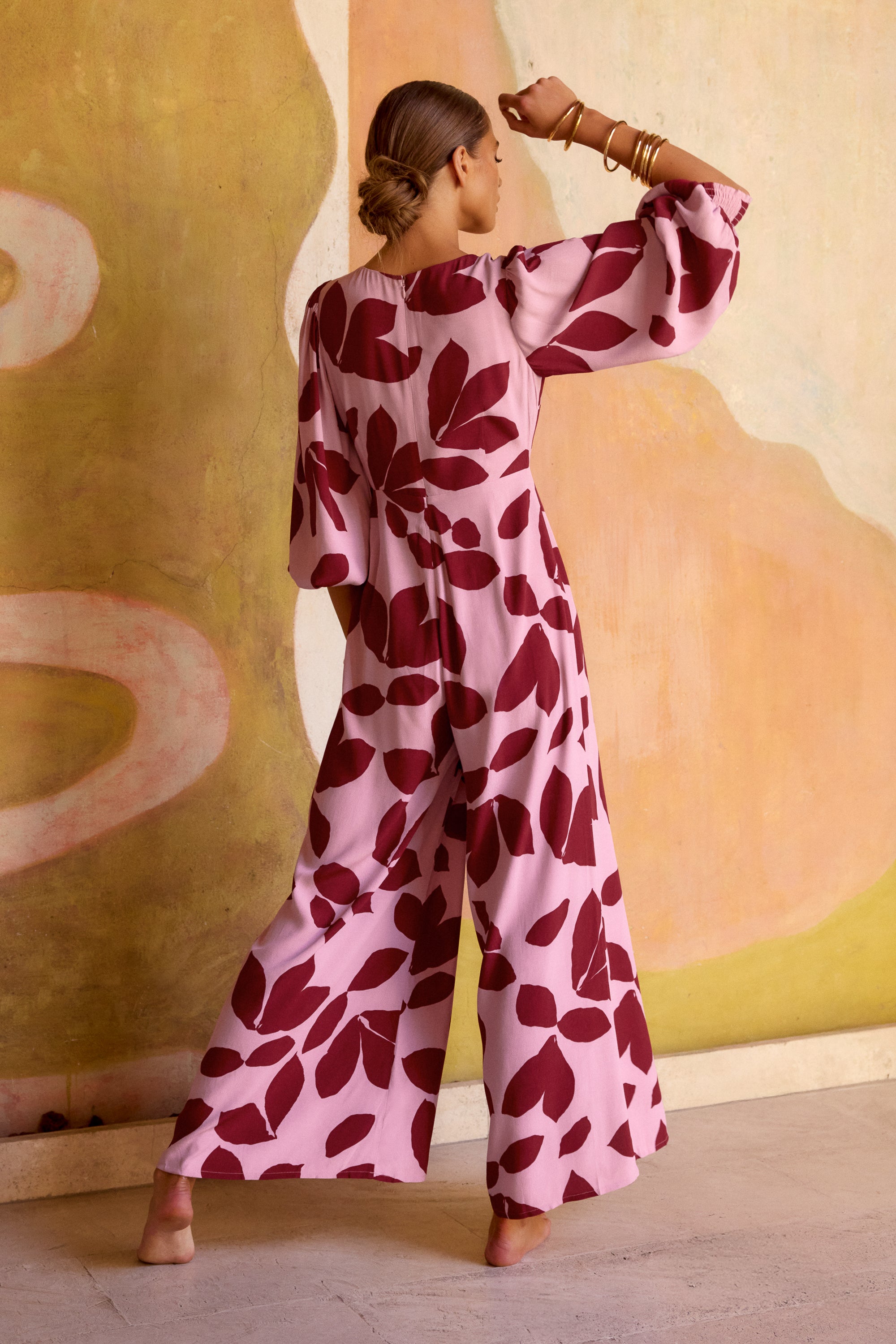 Jezebel Romper In Rosehip