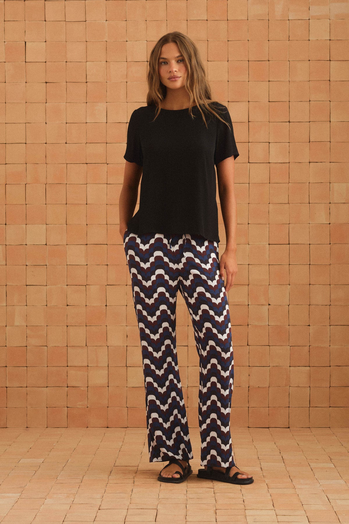 Mia Pants In Razzle