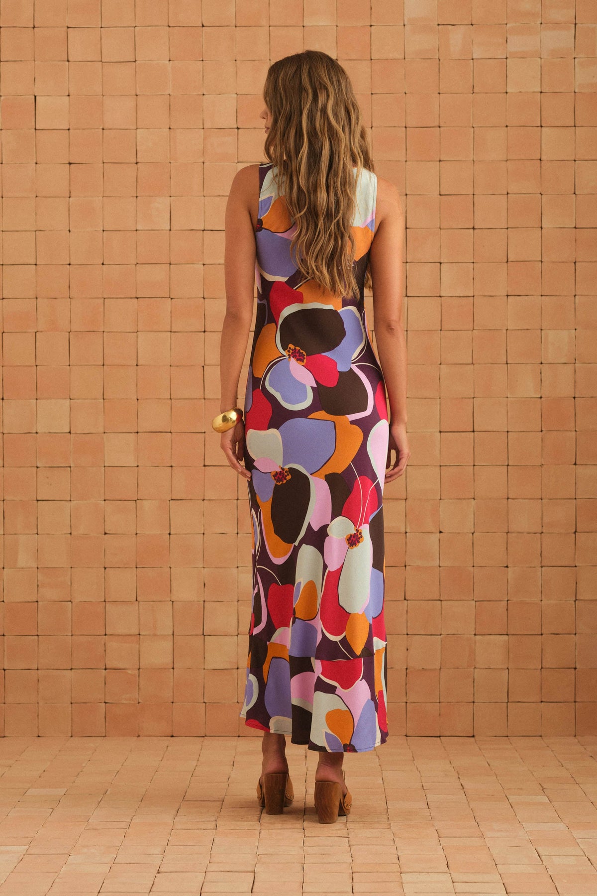 Lea Dress In Peonia