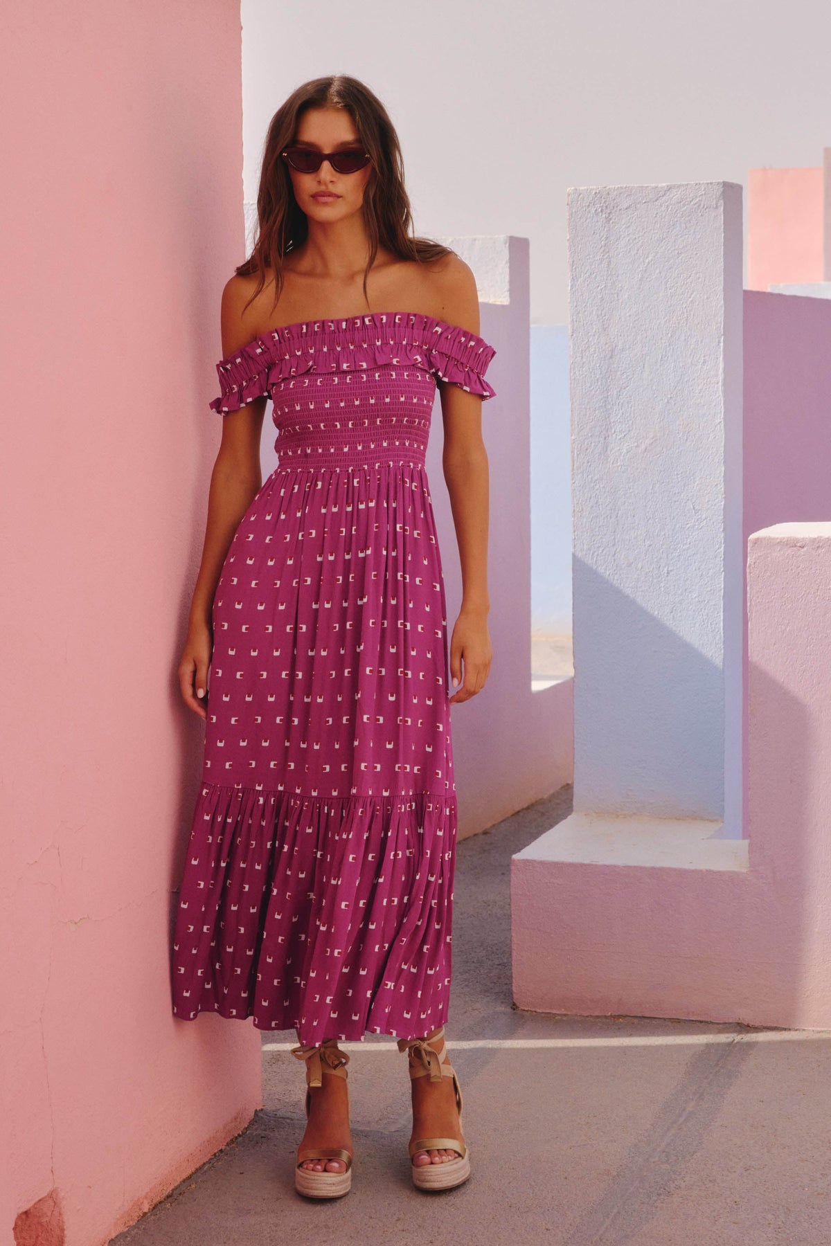 Lido Dress In Tamarillo