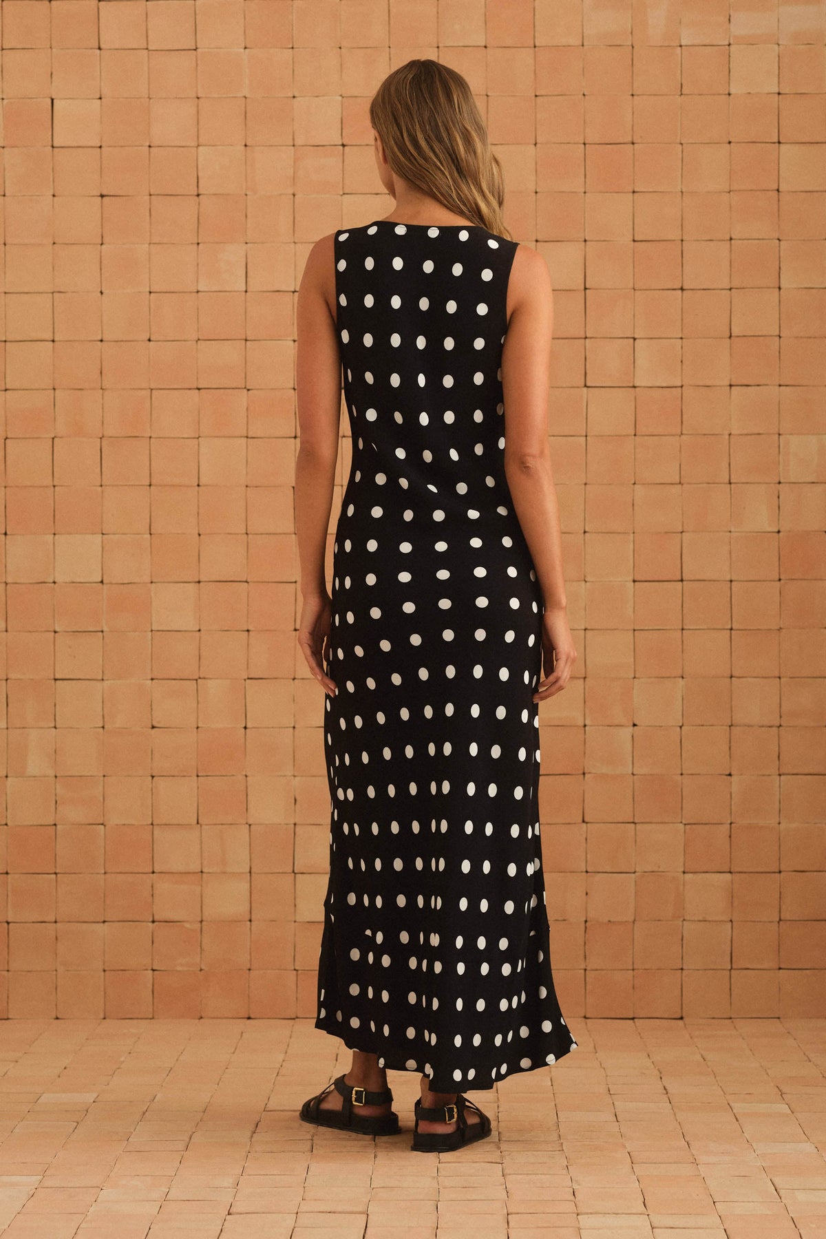 Loren Dress In Pepita