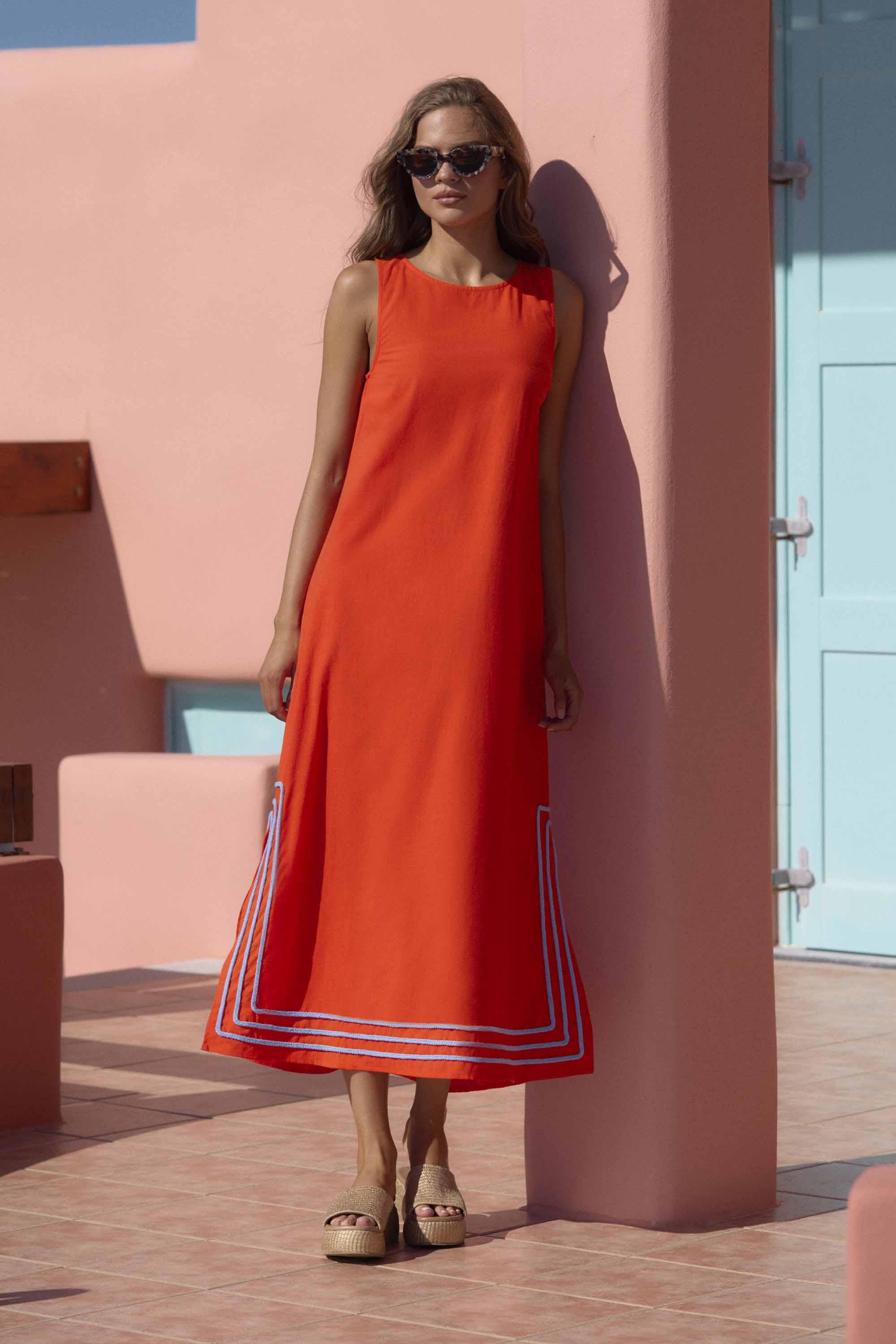 Margot Dress In Spritz