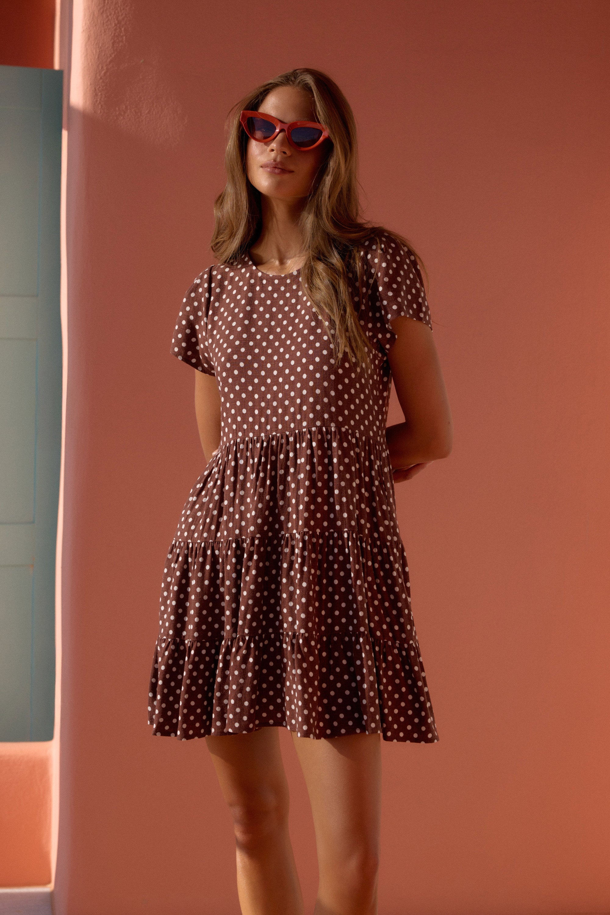 Mili Mini Dress In Sokolata