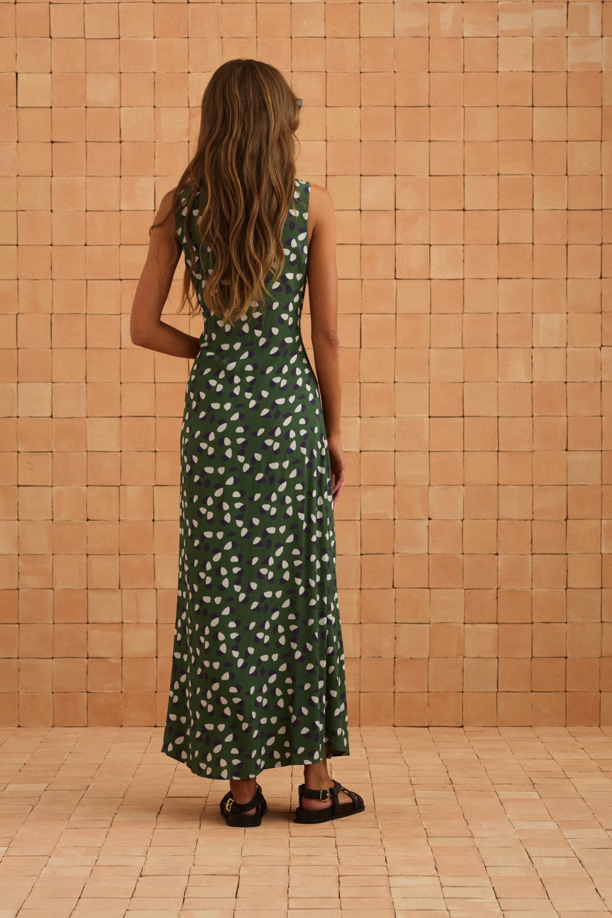 Miller Dress In Verbena