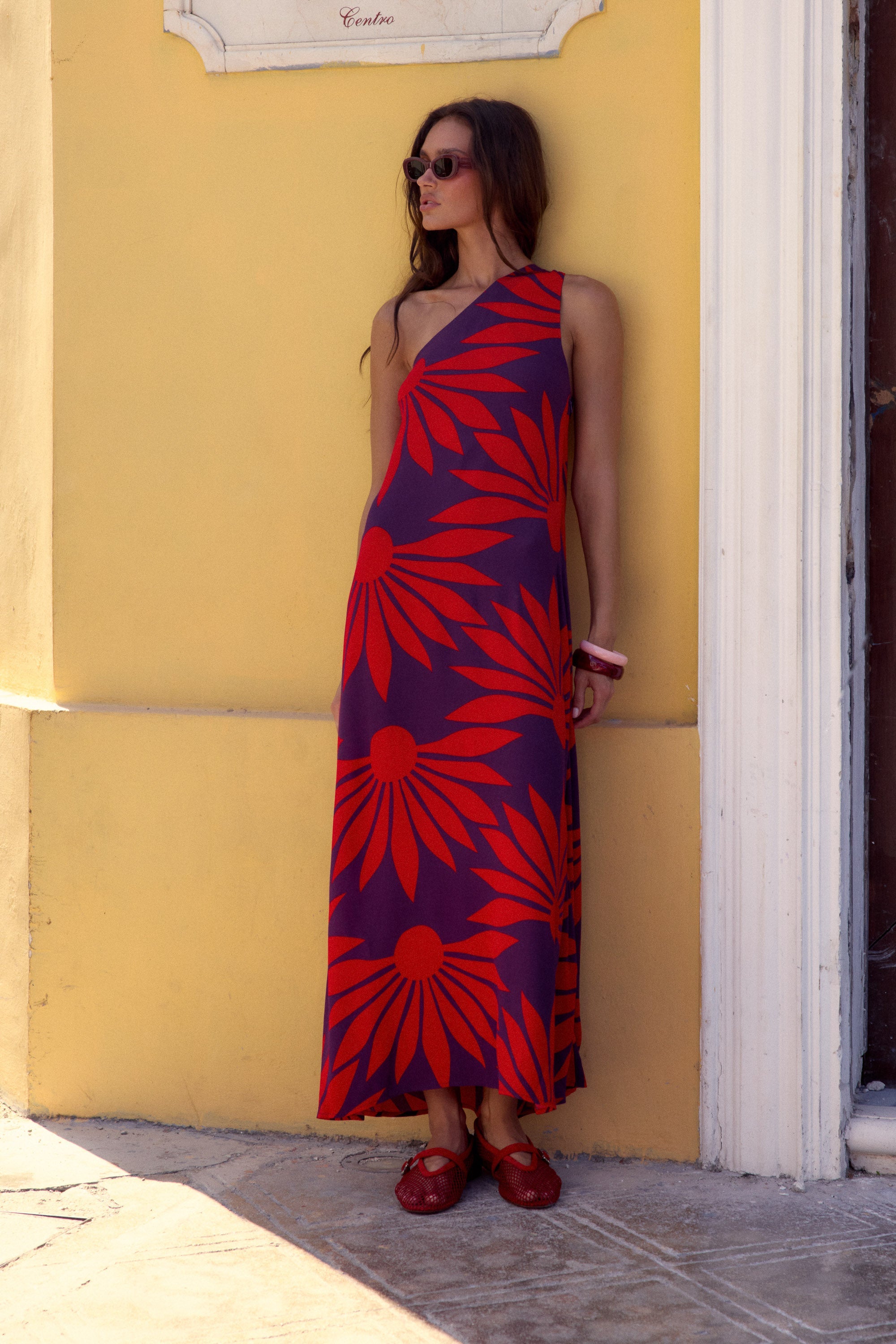 Minka Dress In Strawflower