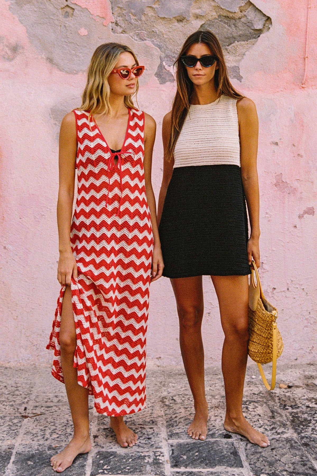 Poolside Mini Dress In Pelosa