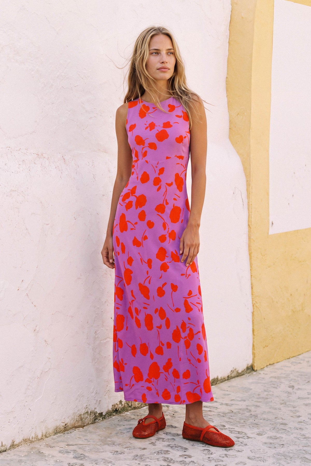 Misty Dress In Fuchsia