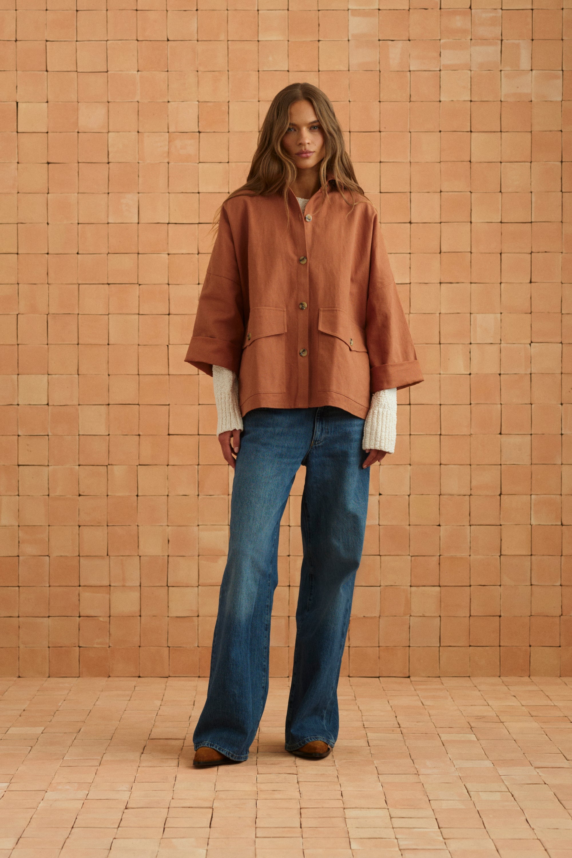 Paddington Jacket In Camello