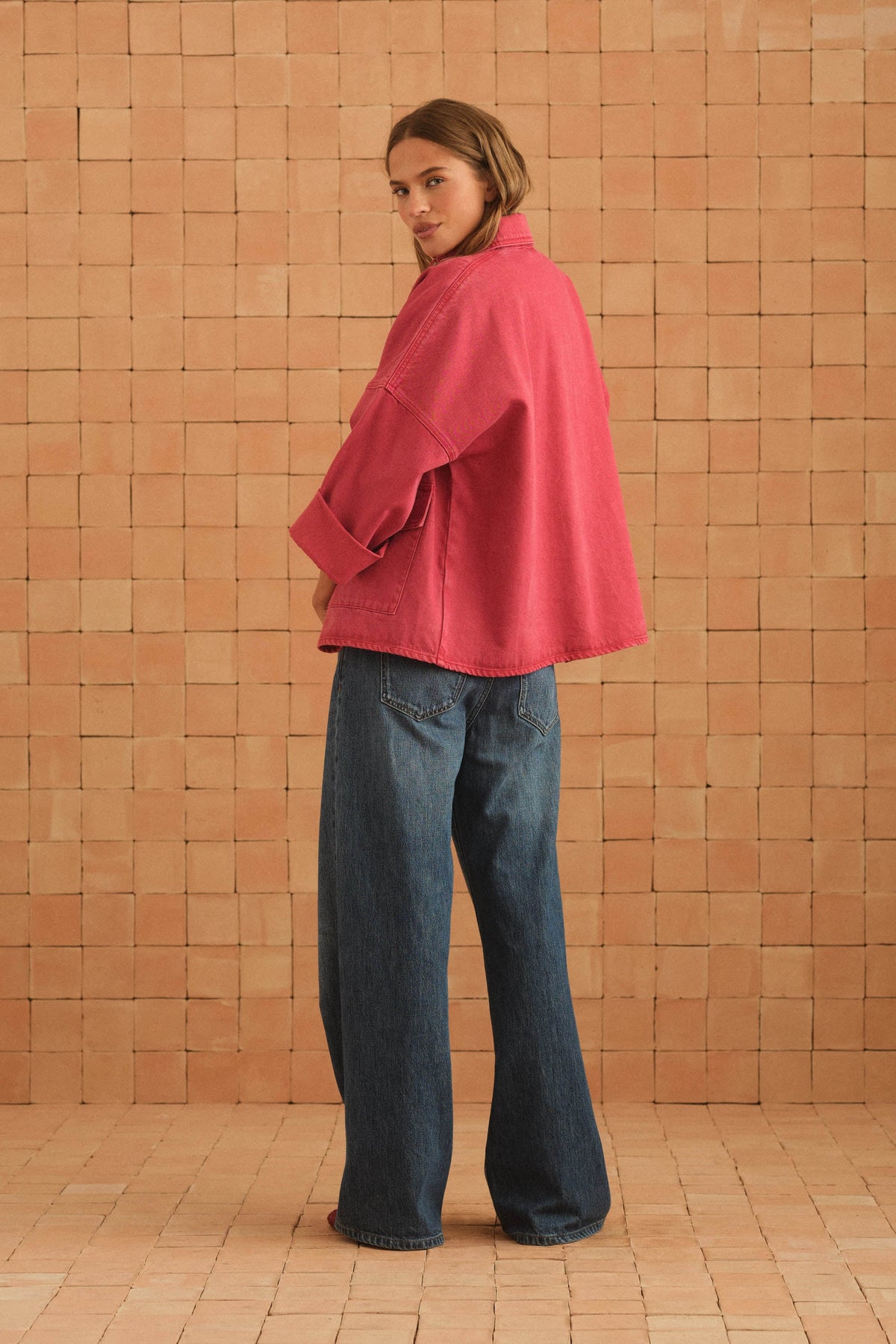 Paddington Jacket In Poppy Denim