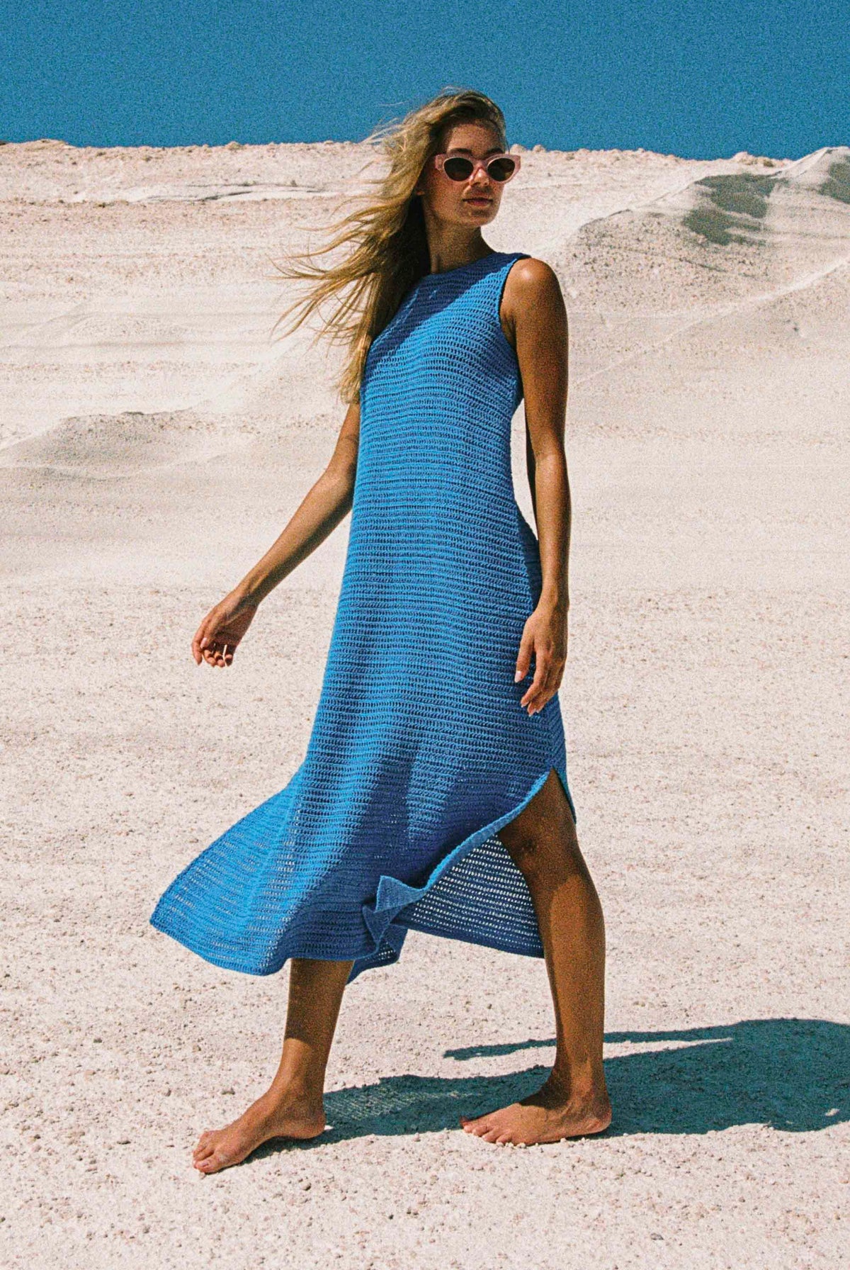 Paloma Dress In Lagoon