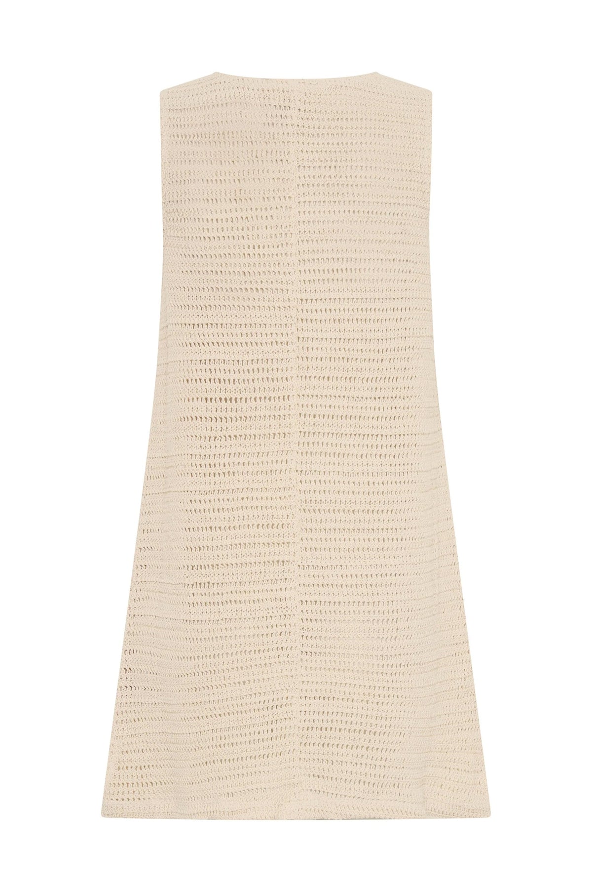 Poolside Mini Dress In Ecru
