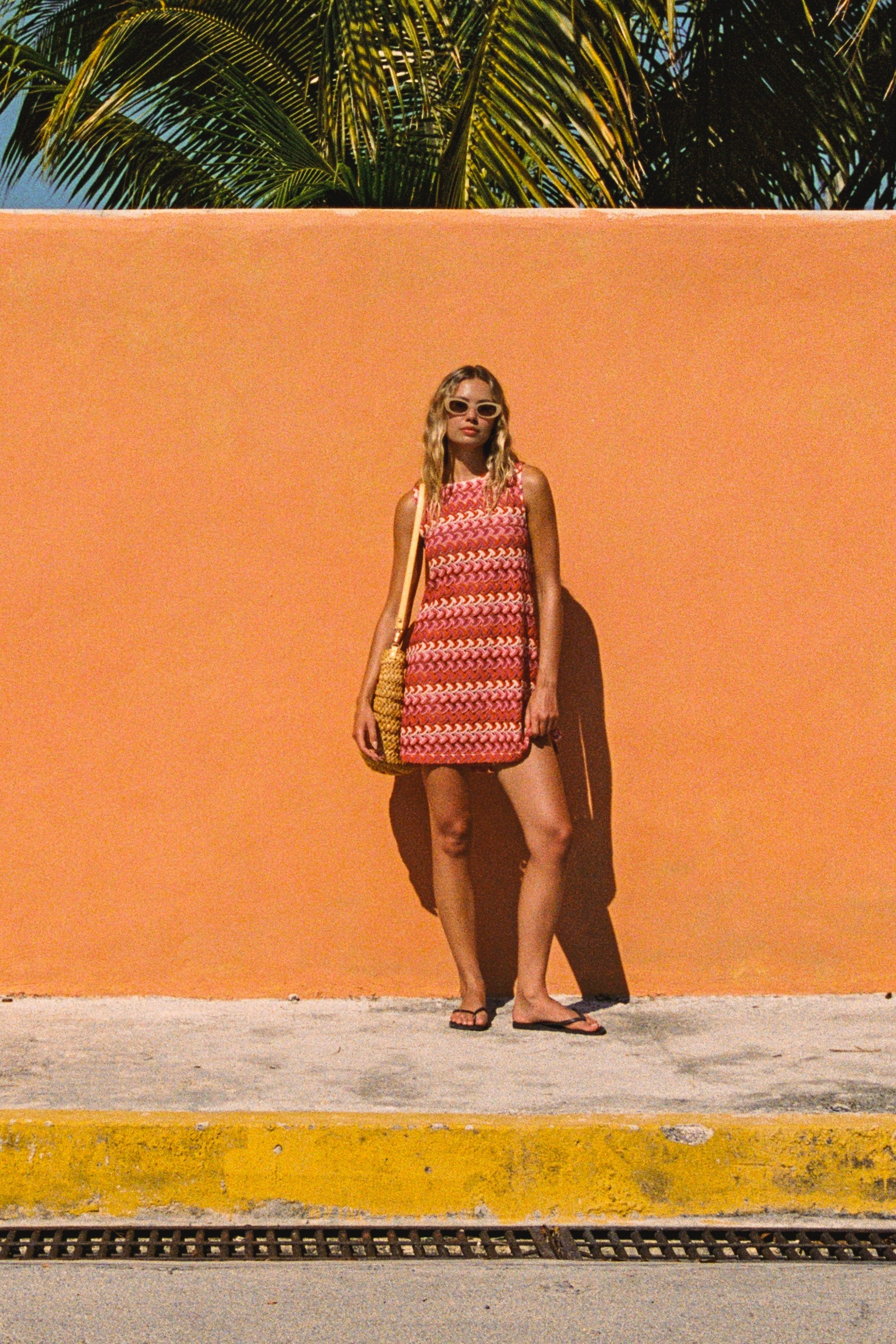 Poolside Mini Dress In Kalani