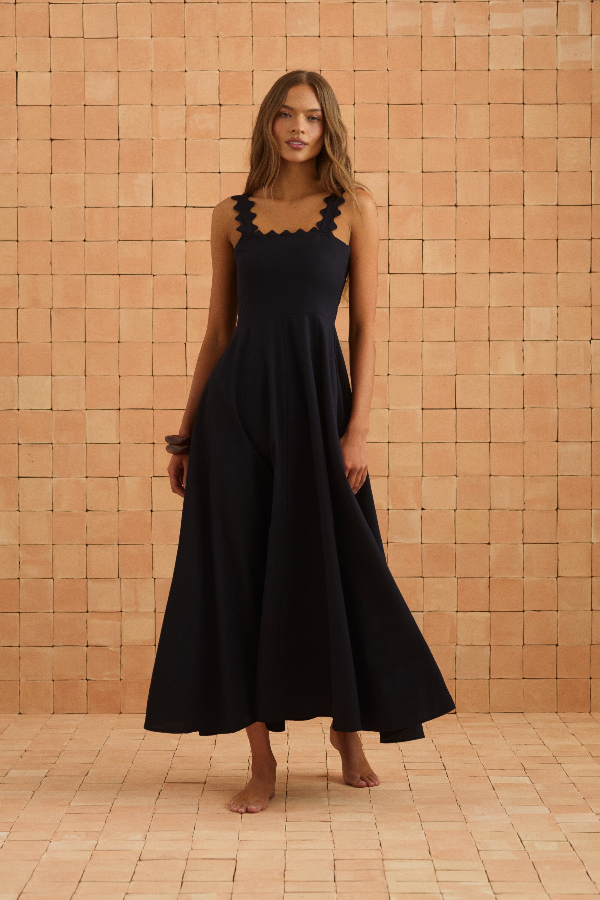 River Dress In Black