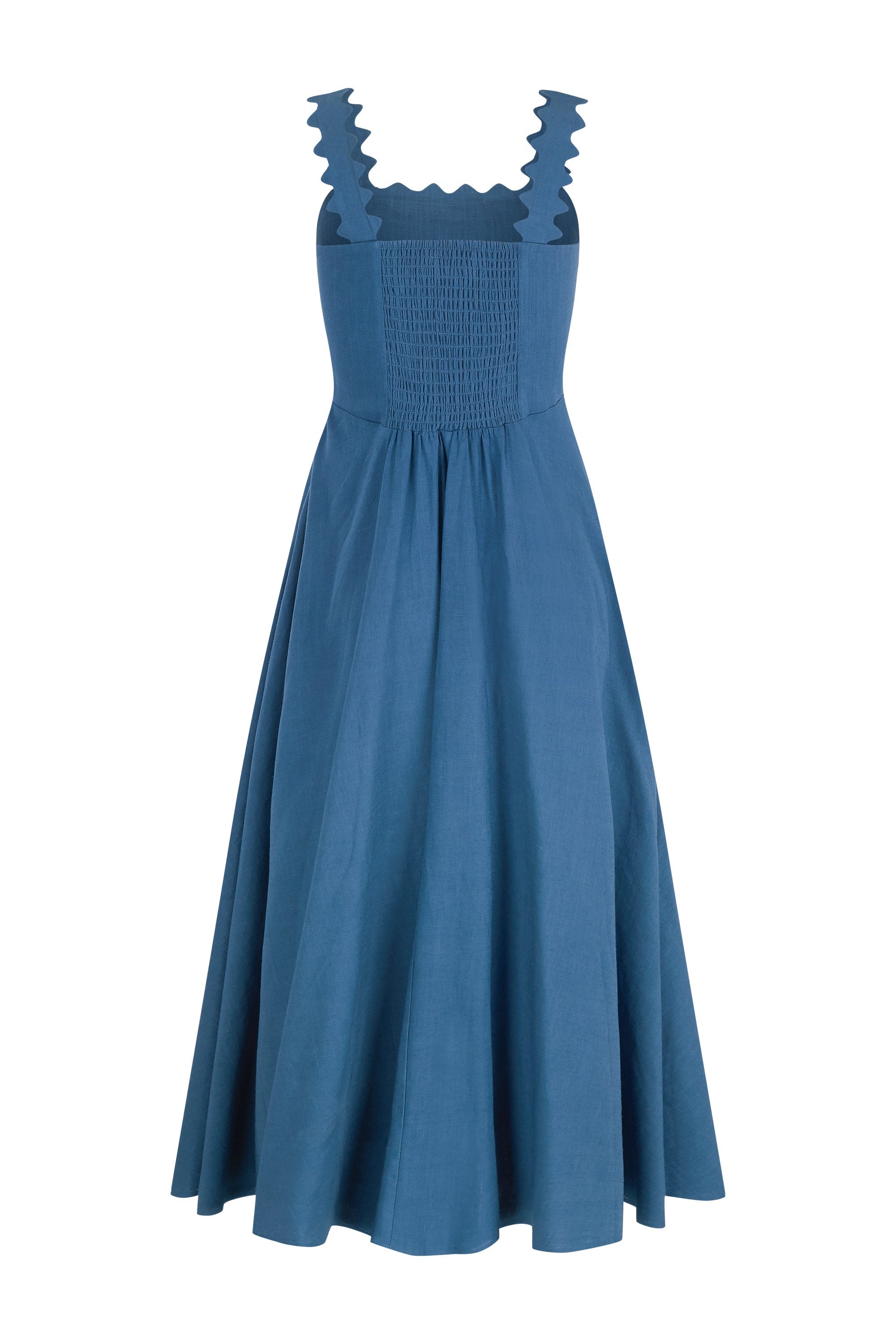 River Dress In Vintage Blue