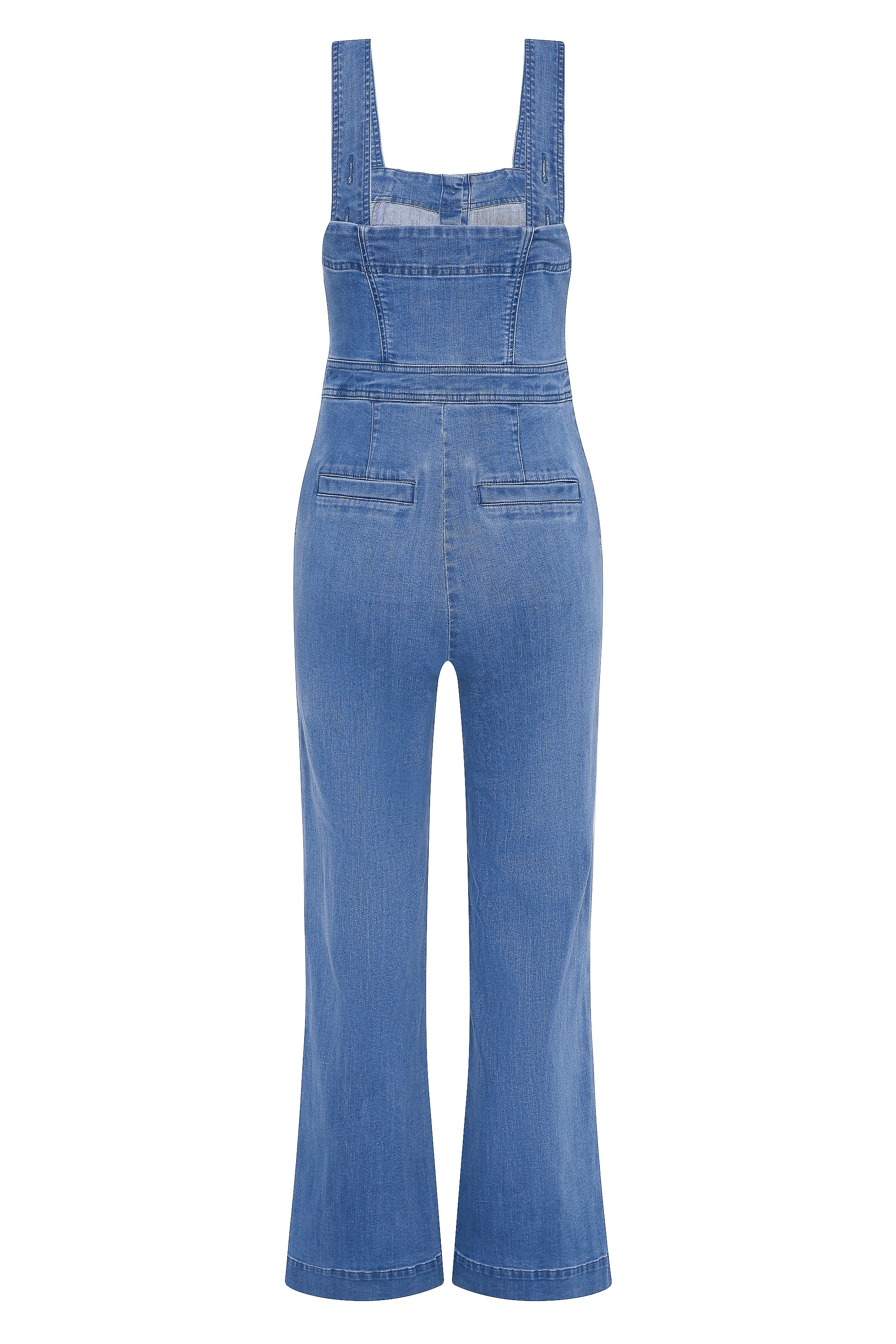 Sabrina Romper In Indigo Blue