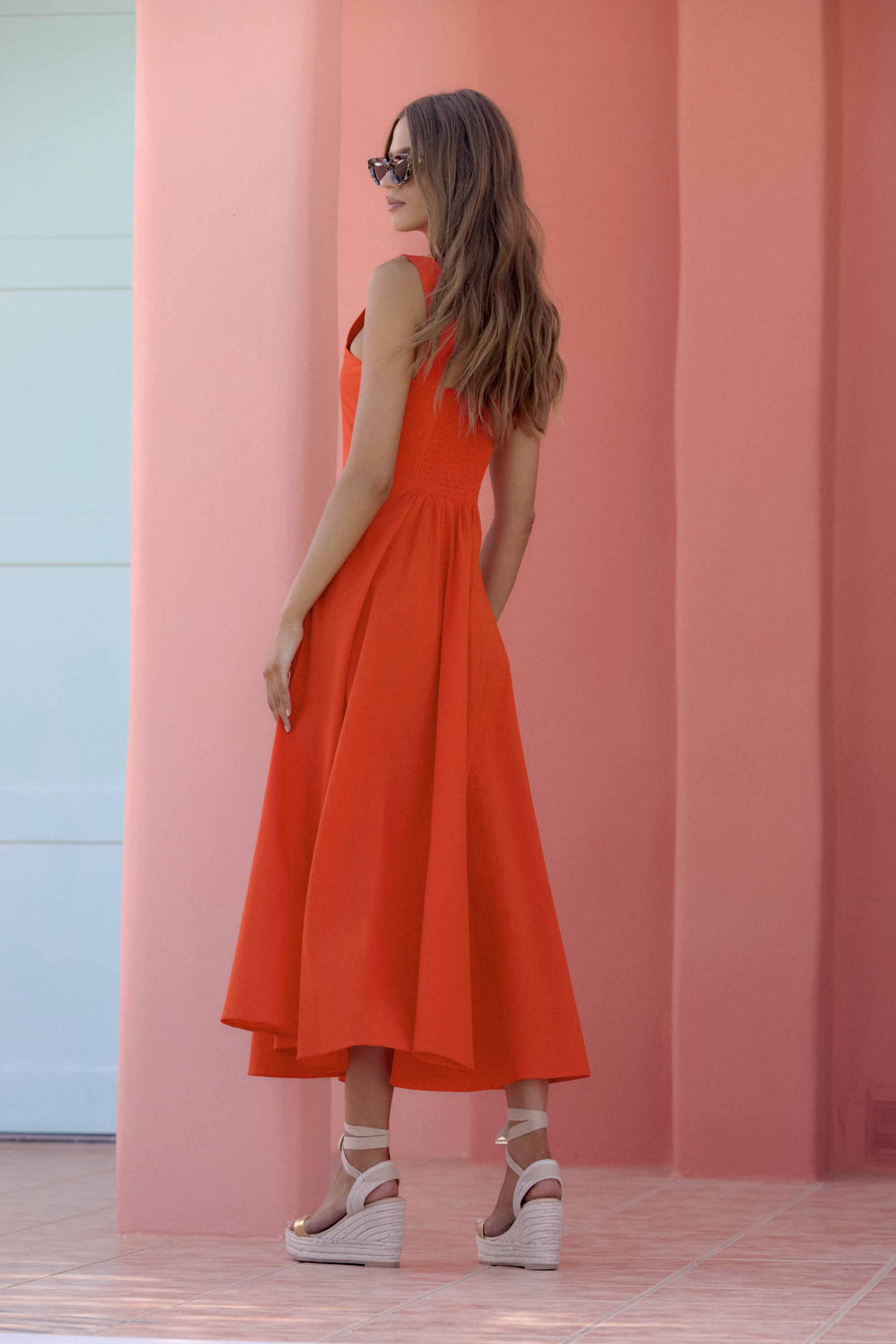 Scarlett Dress In Spritz