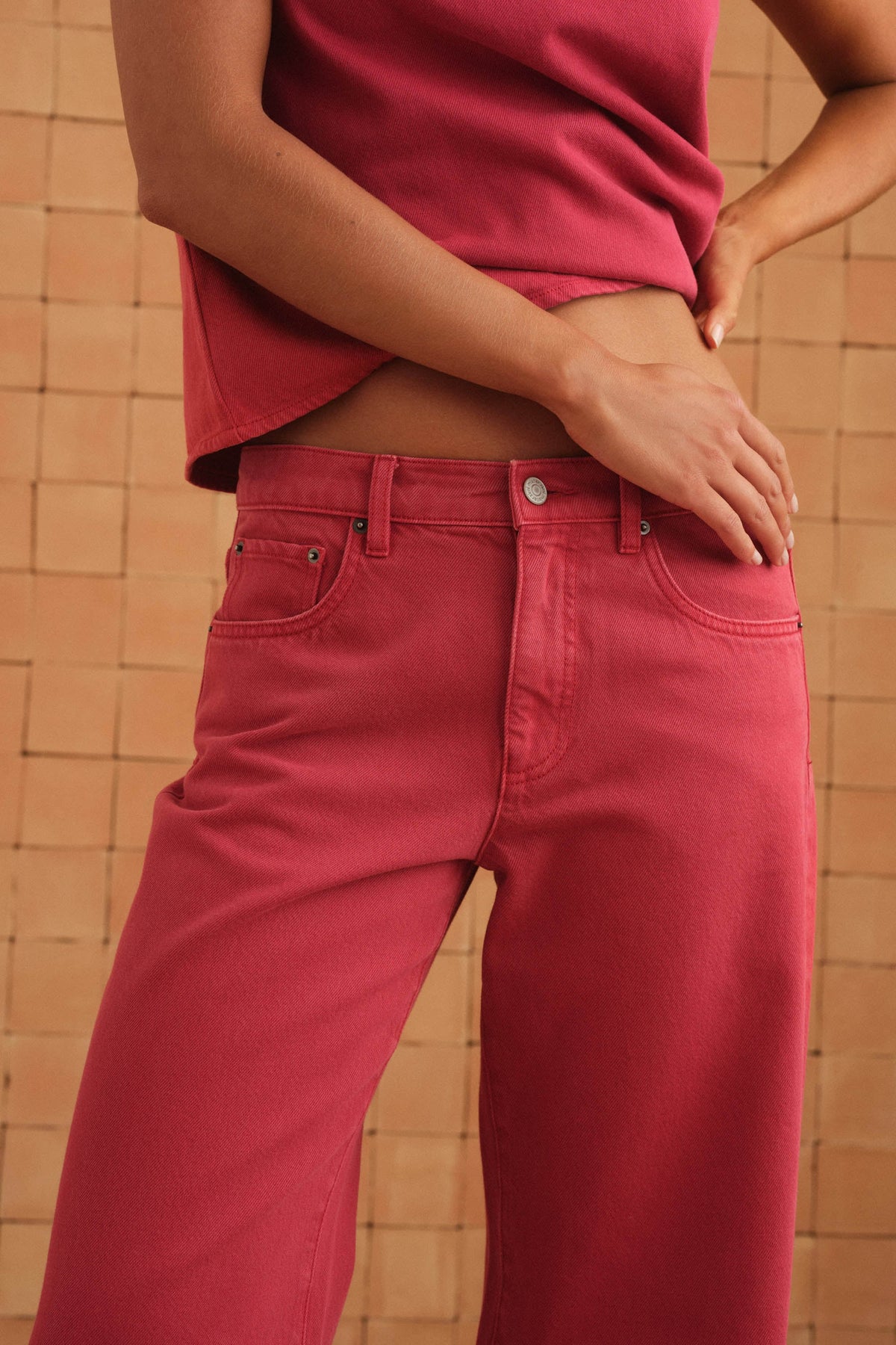 Bobbie Jeans In Poppy Denim